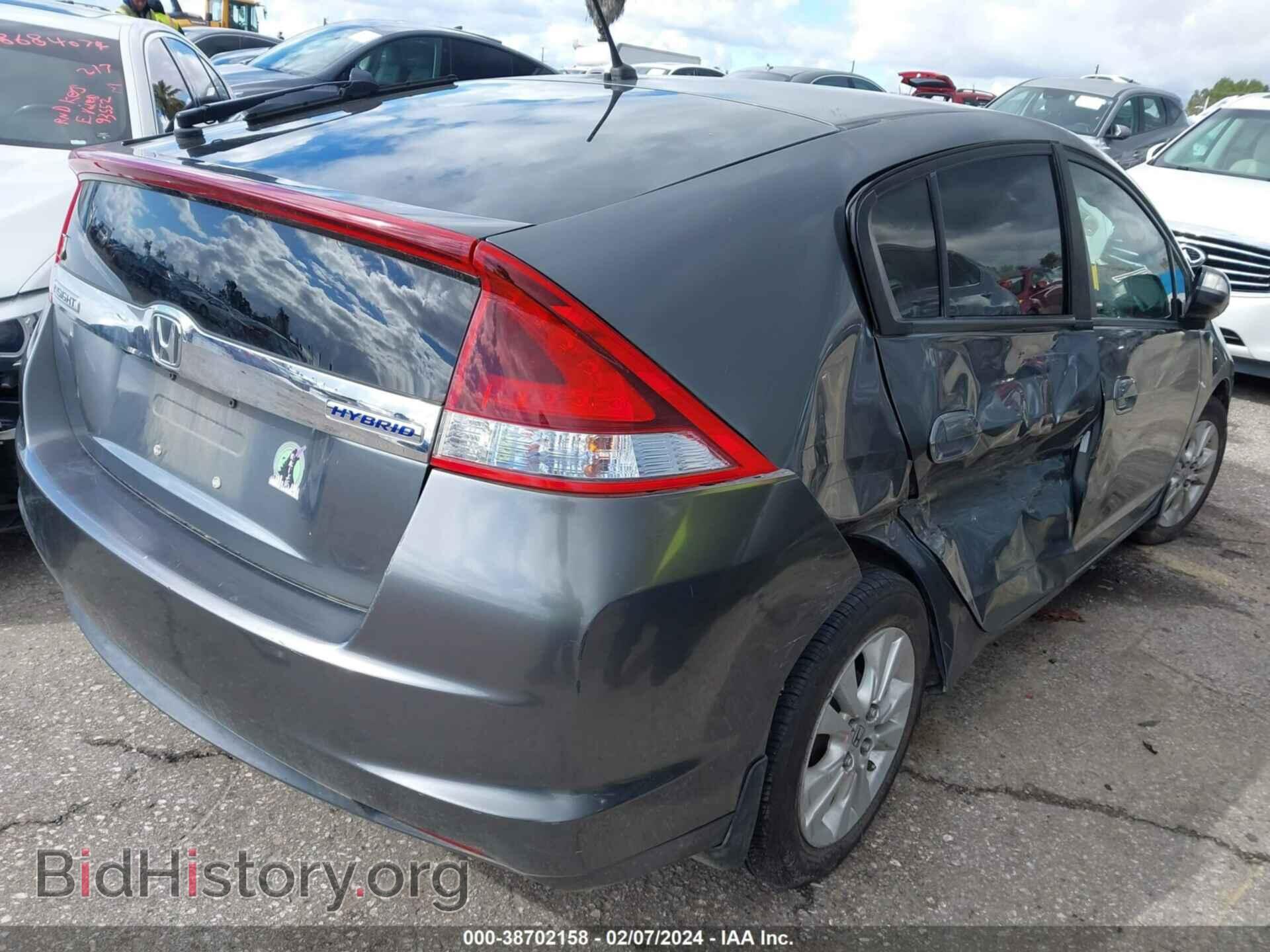 2012 HONDA INSIGHT - VIN: JHMZE2H7XCS005297 - Фото 4