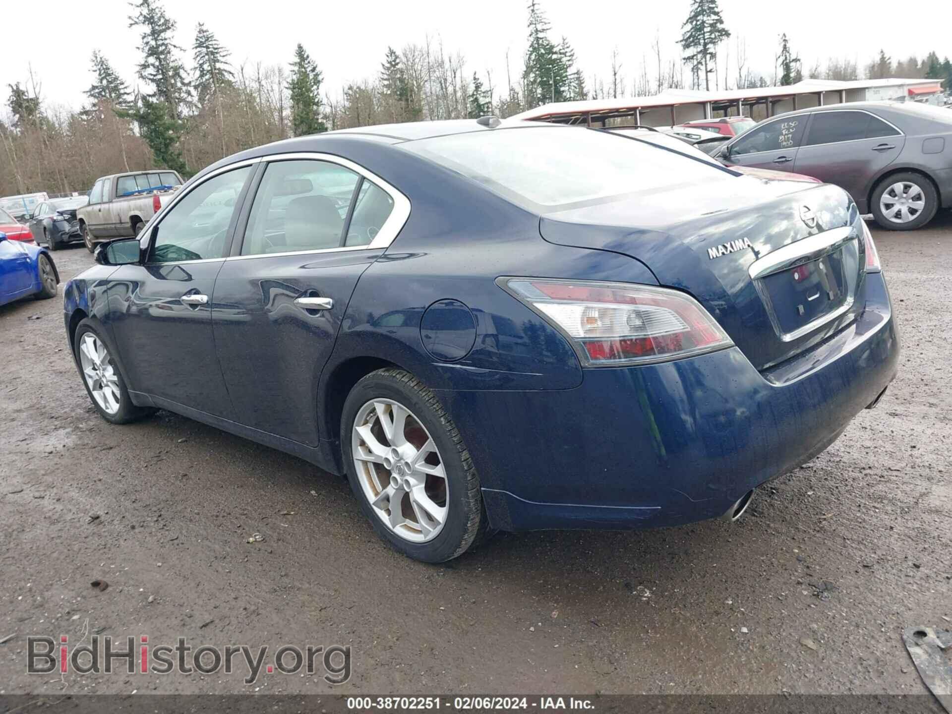 2013 NISSAN MAXIMA - VIN: 1N4AA5AP7DC843701 - Фото 3