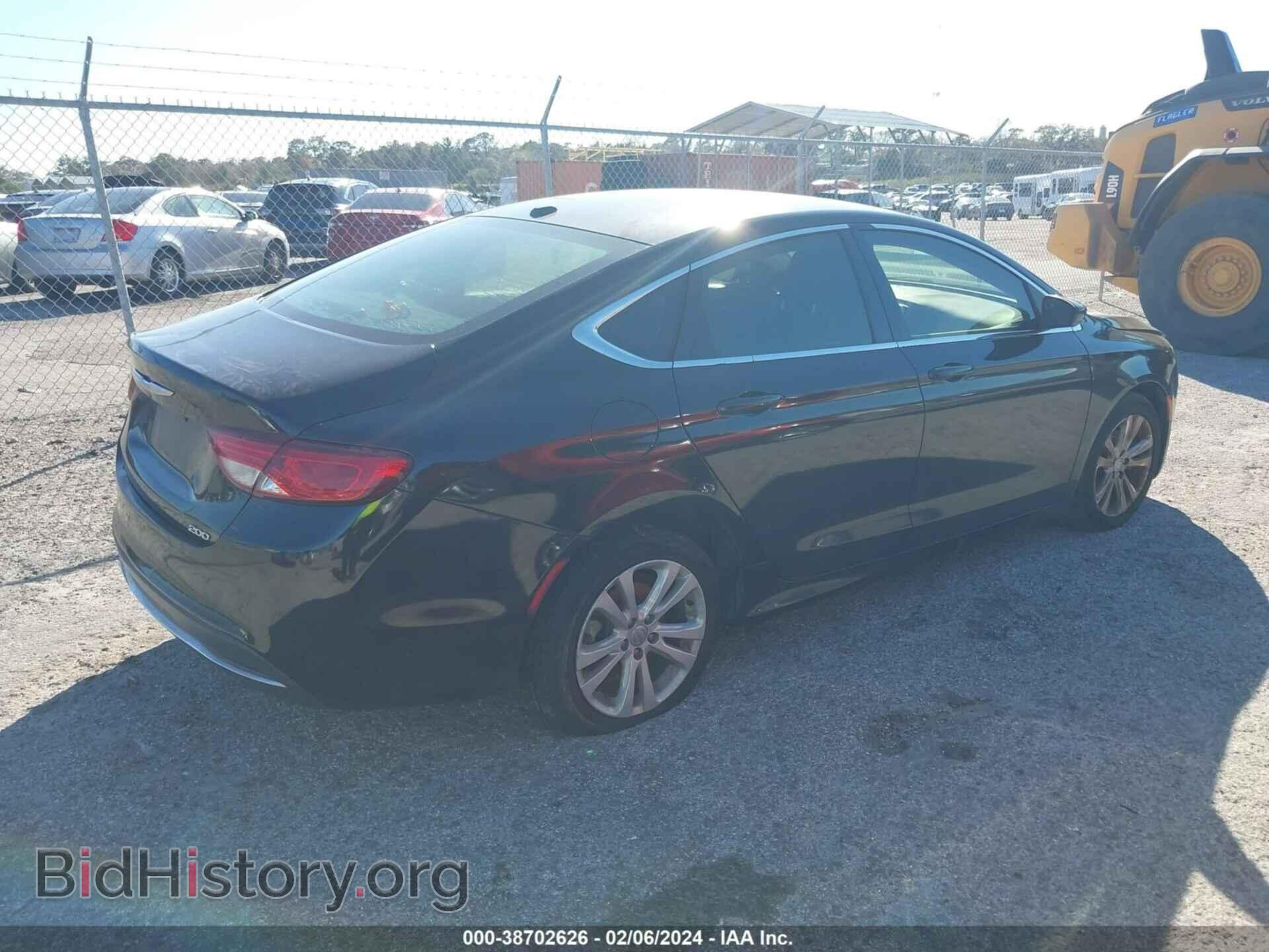 2015 CHRYSLER 200 - VIN: 1C3CCCABXFN732674 - Фото 4