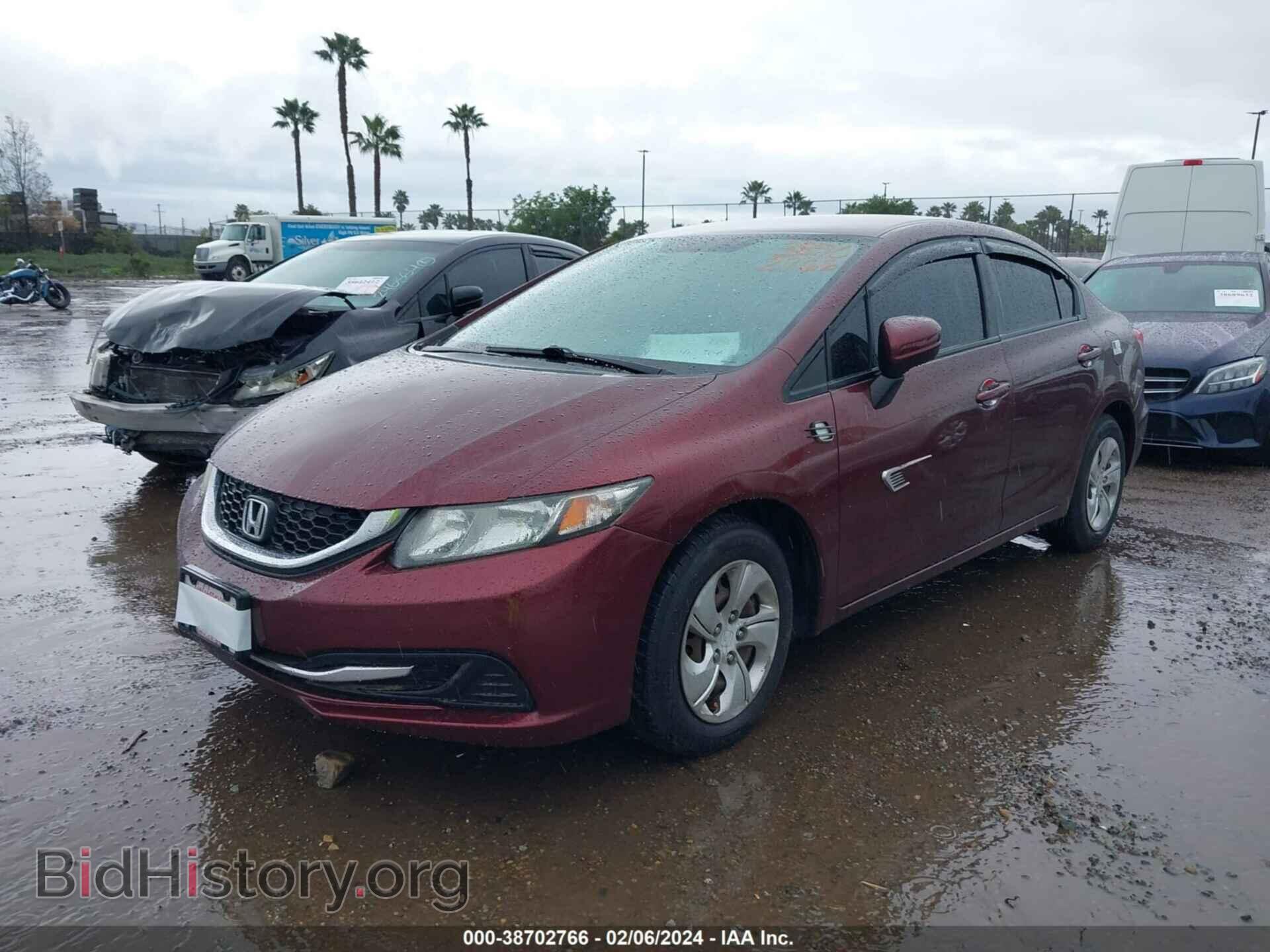 2015 HONDA CIVIC - VIN: 19XFB2F56FE263600 - Фото 2