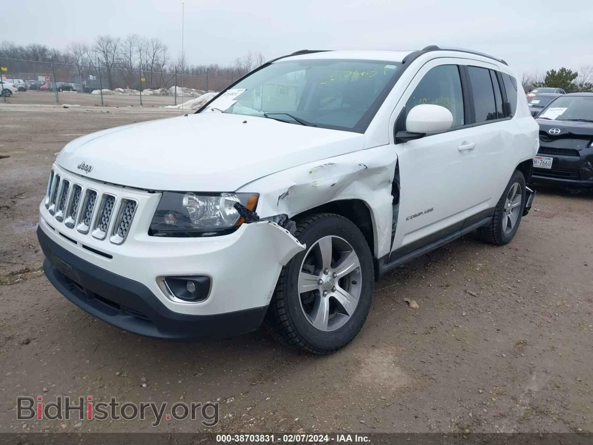 2017 JEEP COMPASS - VIN: 1C4NJDEB8HD128110 - Фото 2
