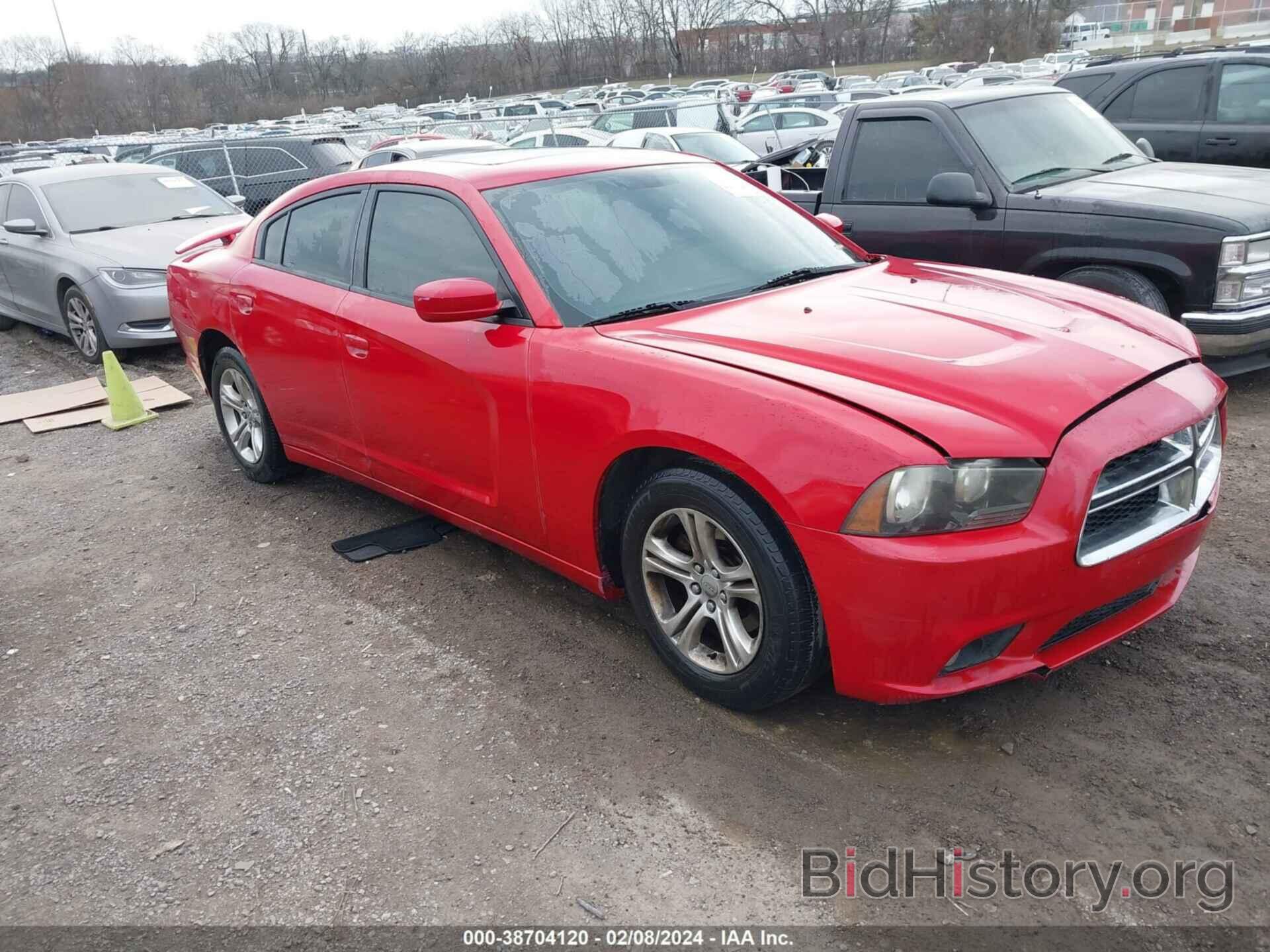 Photo 2C3CDXHG7DH612696 - DODGE CHARGER 2013