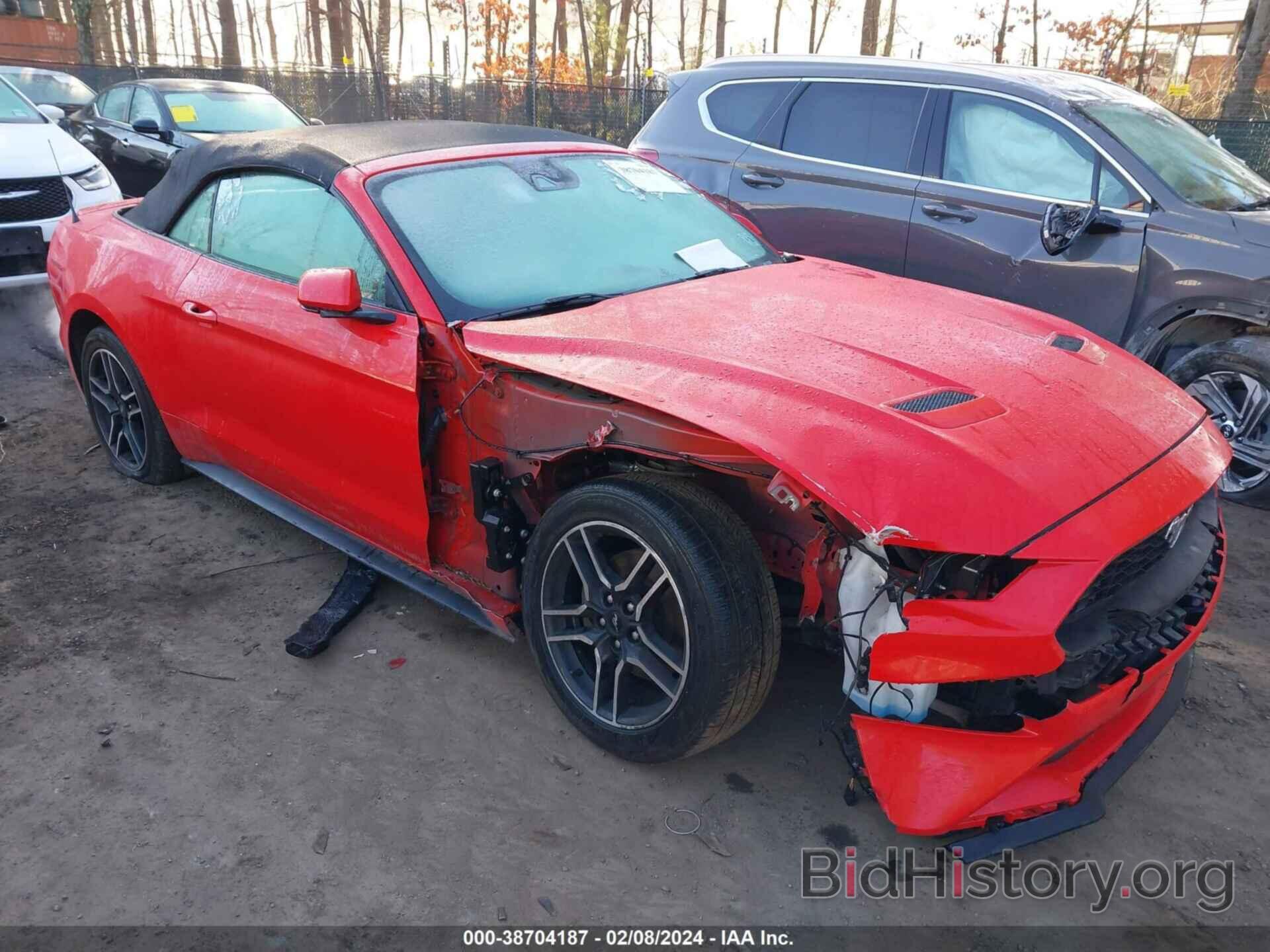 Photo 1FATP8UH5M5104294 - FORD MUSTANG 2021