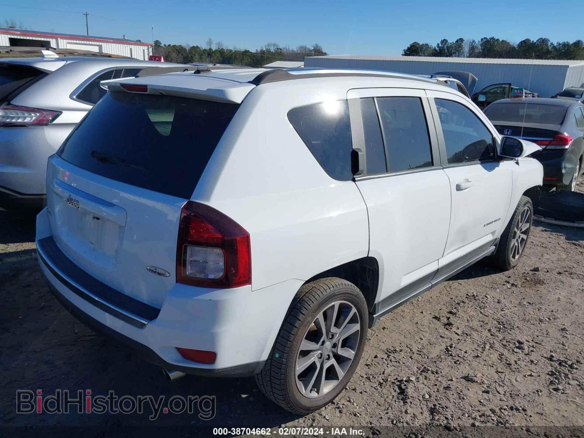 2017 JEEP COMPASS - VIN: 1C4NJDEB5HD190175 - Фото 4