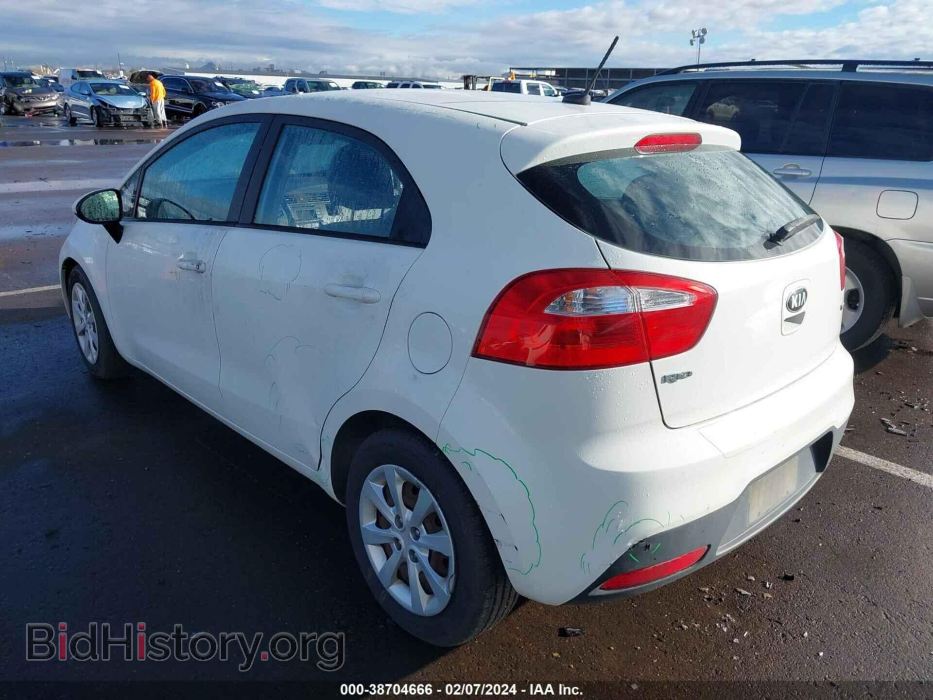 2014 KIA RIO - VIN: KNADM5A36E6359124 - Фото 3