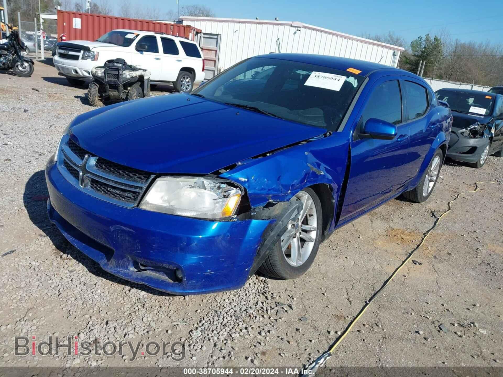 2013 DODGE AVENGER - VIN: 1C3CDZCB2DN628545 - Фото 2
