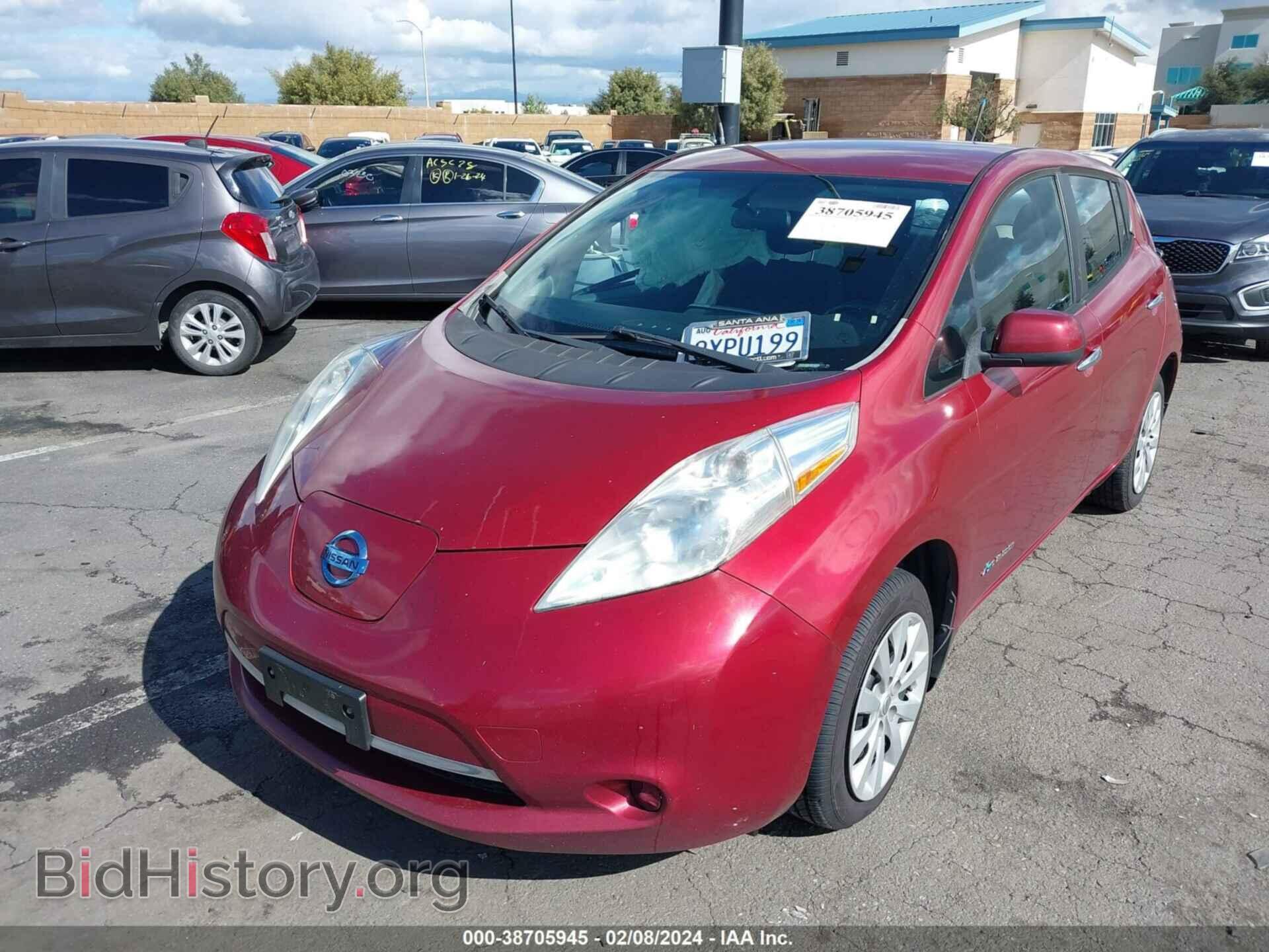 2013 NISSAN LEAF - VIN: 1N4AZ0CP8DC403866 - Фото 2