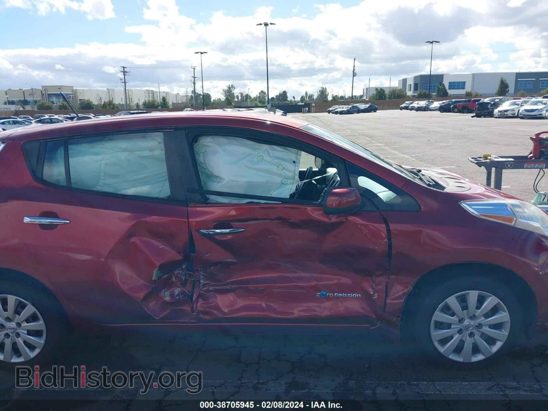2013 NISSAN LEAF - VIN: 1N4AZ0CP8DC403866 - Фото 6