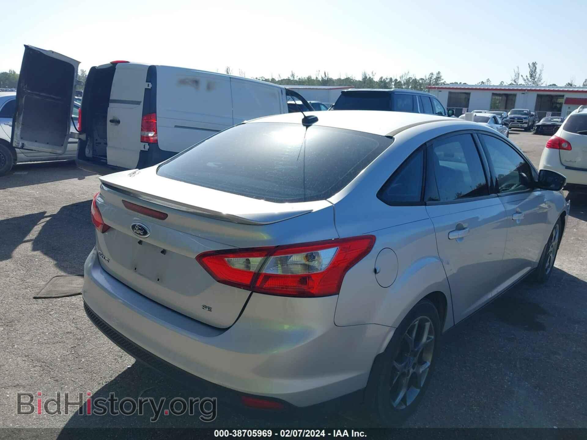 2013 FORD FOCUS - VIN: 1FADP3F22DL120562 - Фото 4