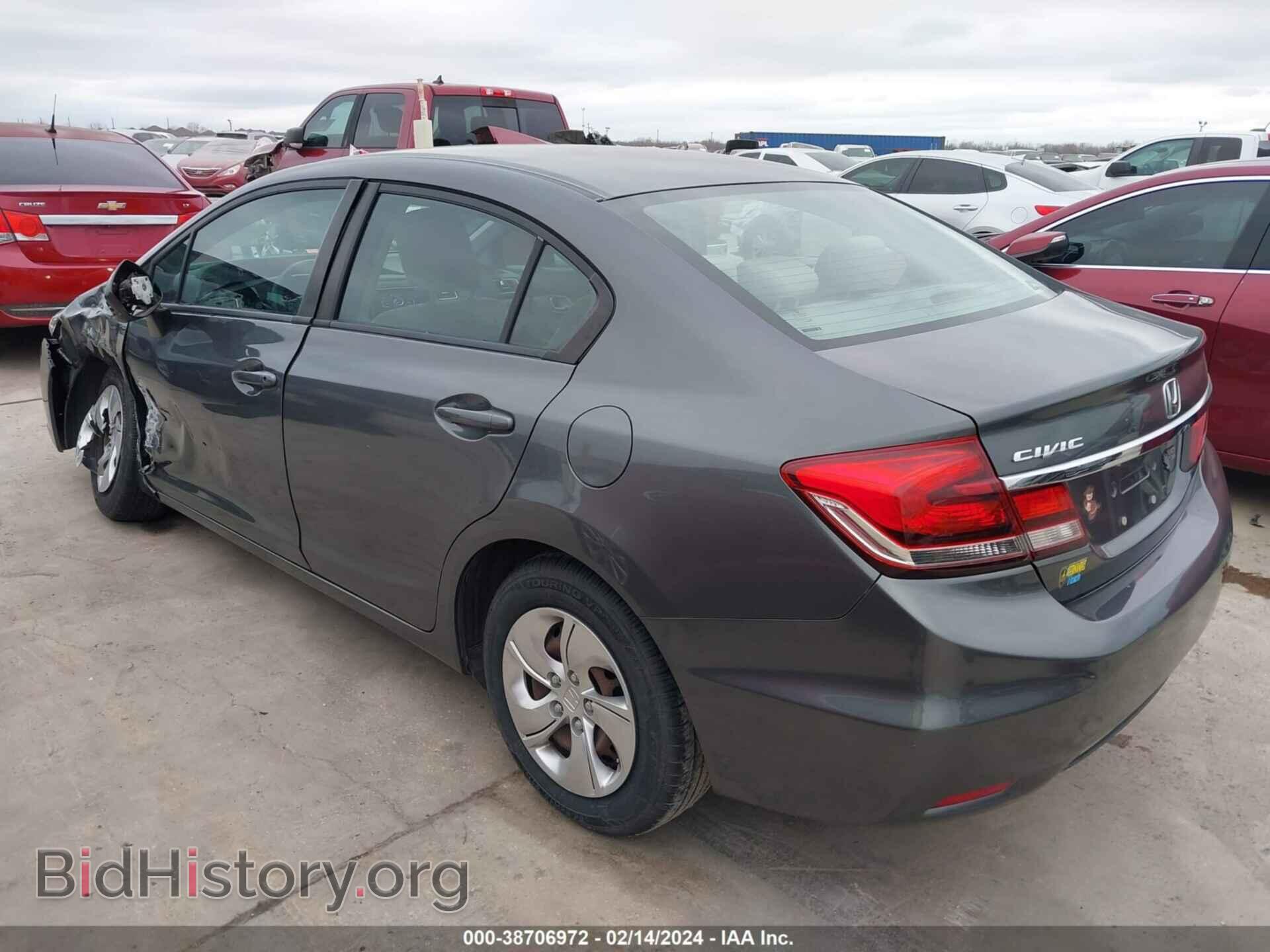 2013 HONDA CIVIC - VIN: 2HGFB2F53DH547625 - Фото 3