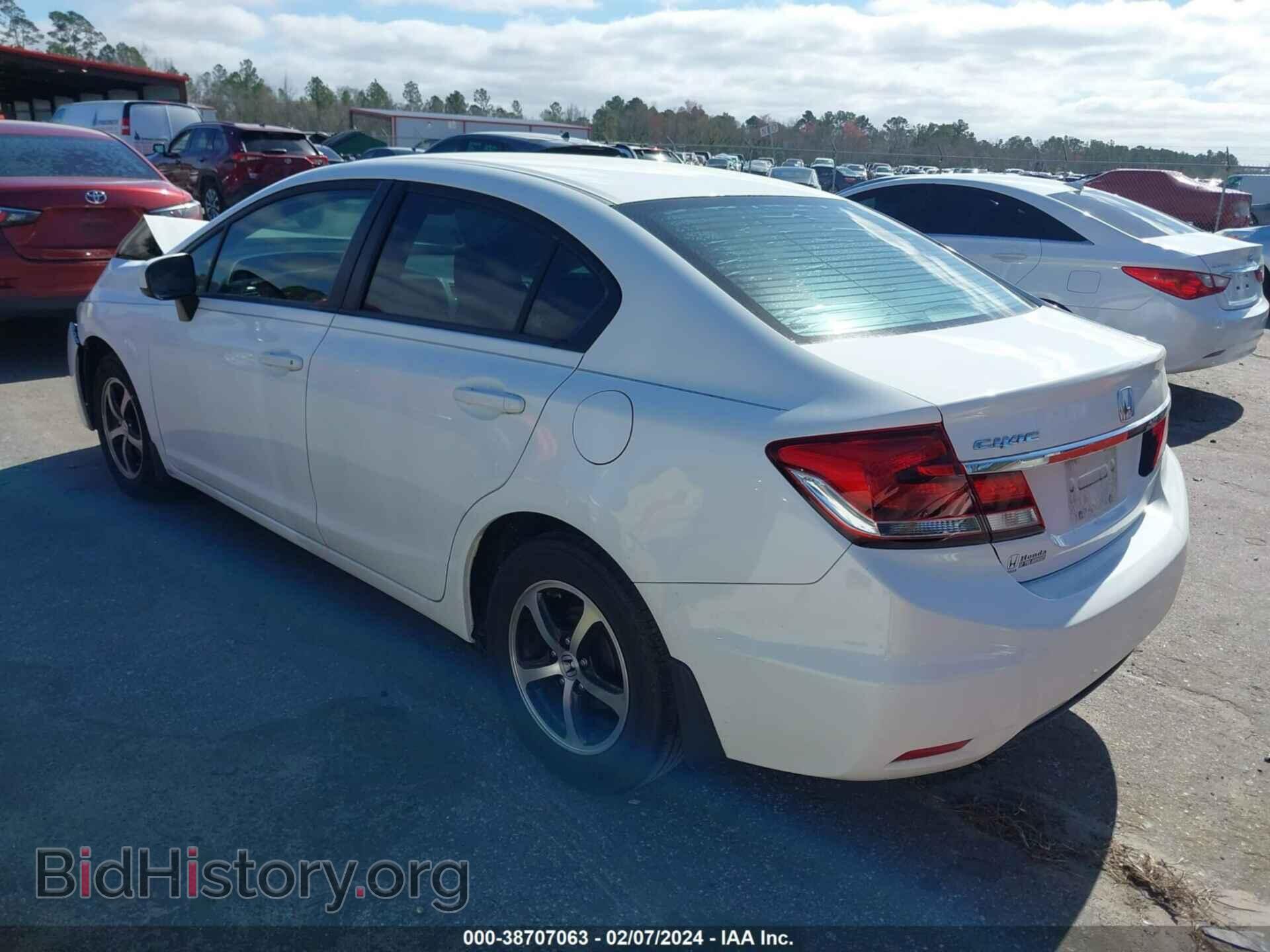 2015 HONDA CIVIC - VIN: 19XFB2F74FE021874 - Фото 3