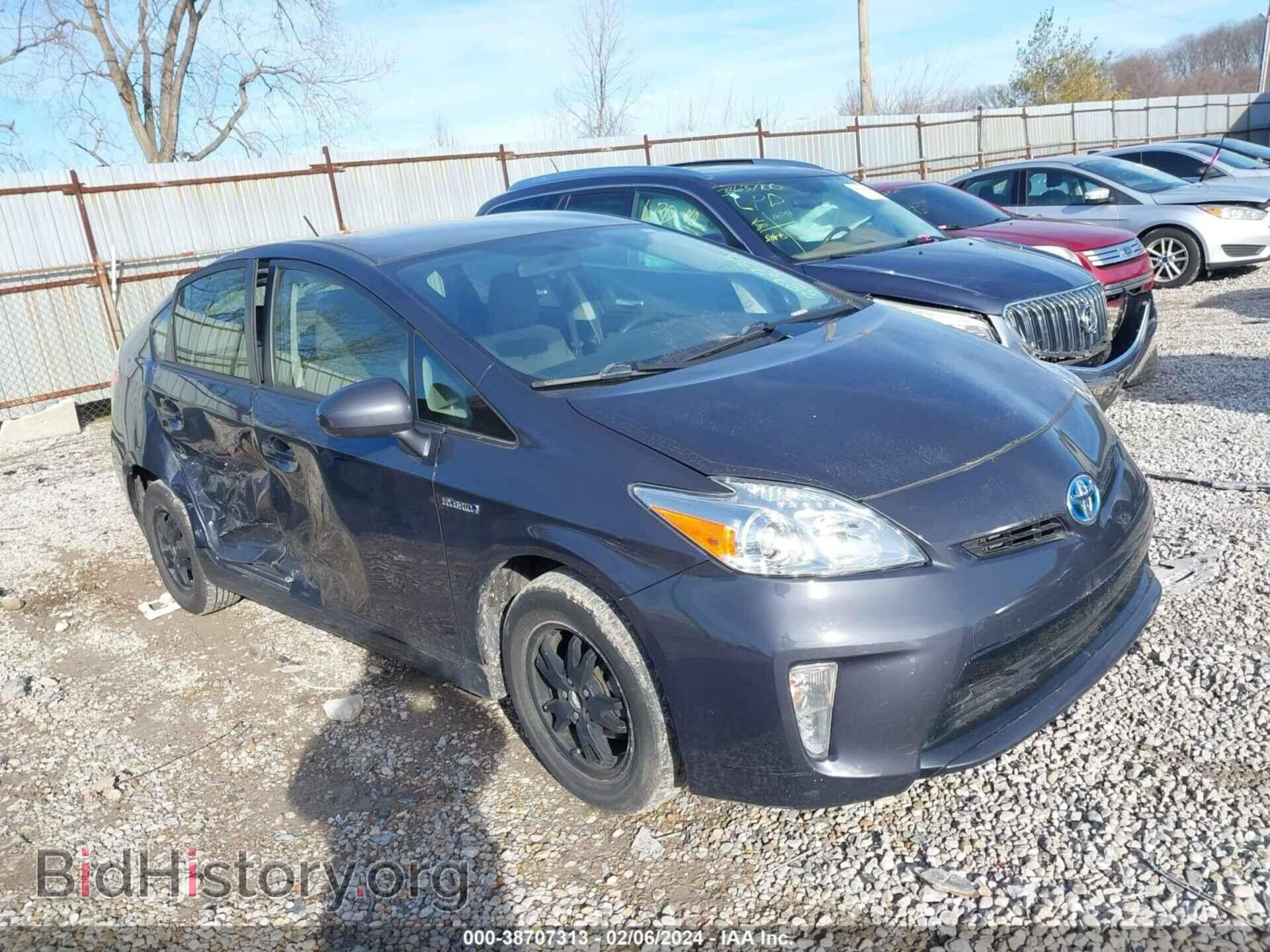 Photo JTDKN3DU2F0446507 - TOYOTA PRIUS 2015