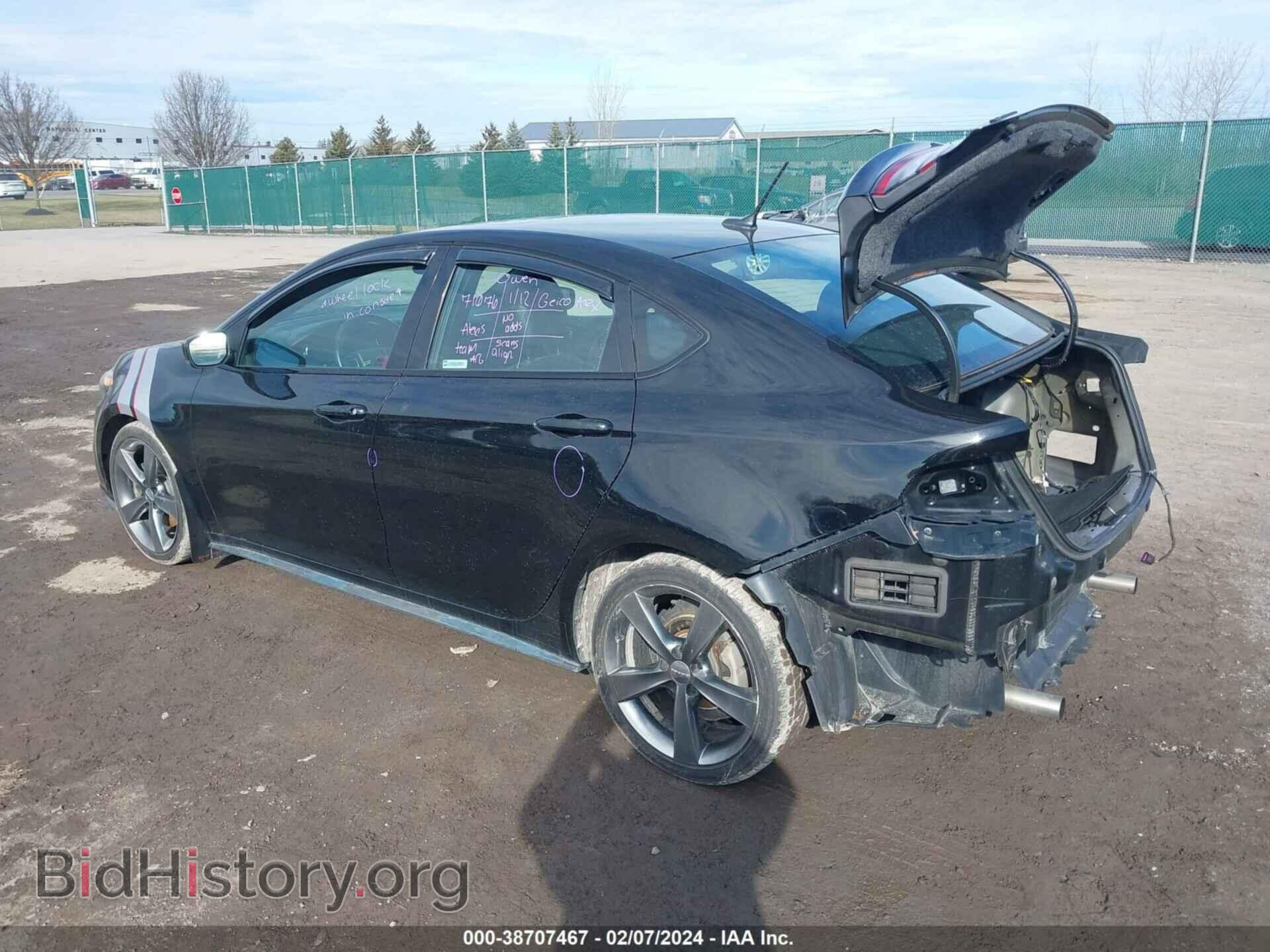 2014 DODGE DART - VIN: 1C3CDFEB4ED859854 - Фото 3