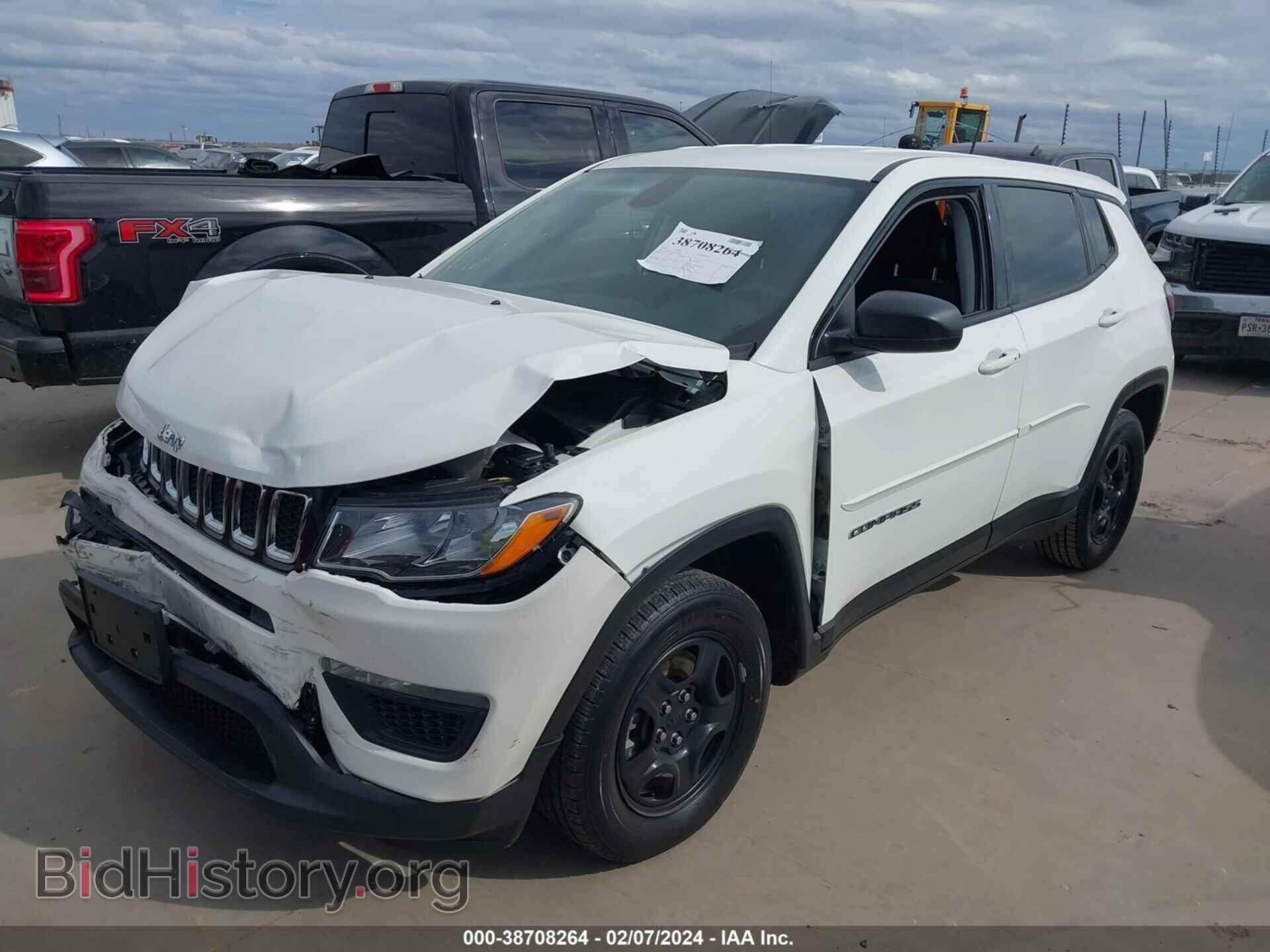 2020 JEEP COMPASS - VIN: 3C4NJCAB4LT253009 - Фото 2