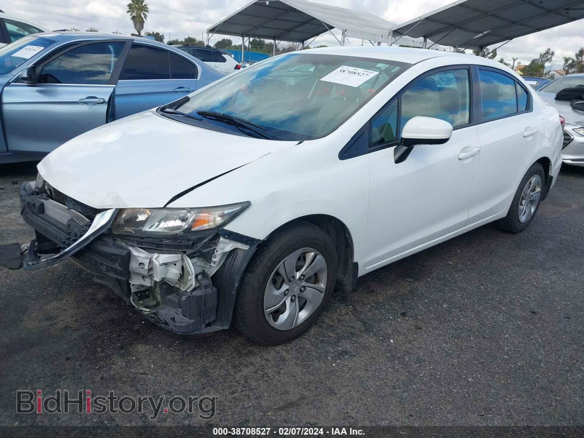 2014 HONDA CIVIC - VIN: 19XFB2F56EE208322 - Фото 2