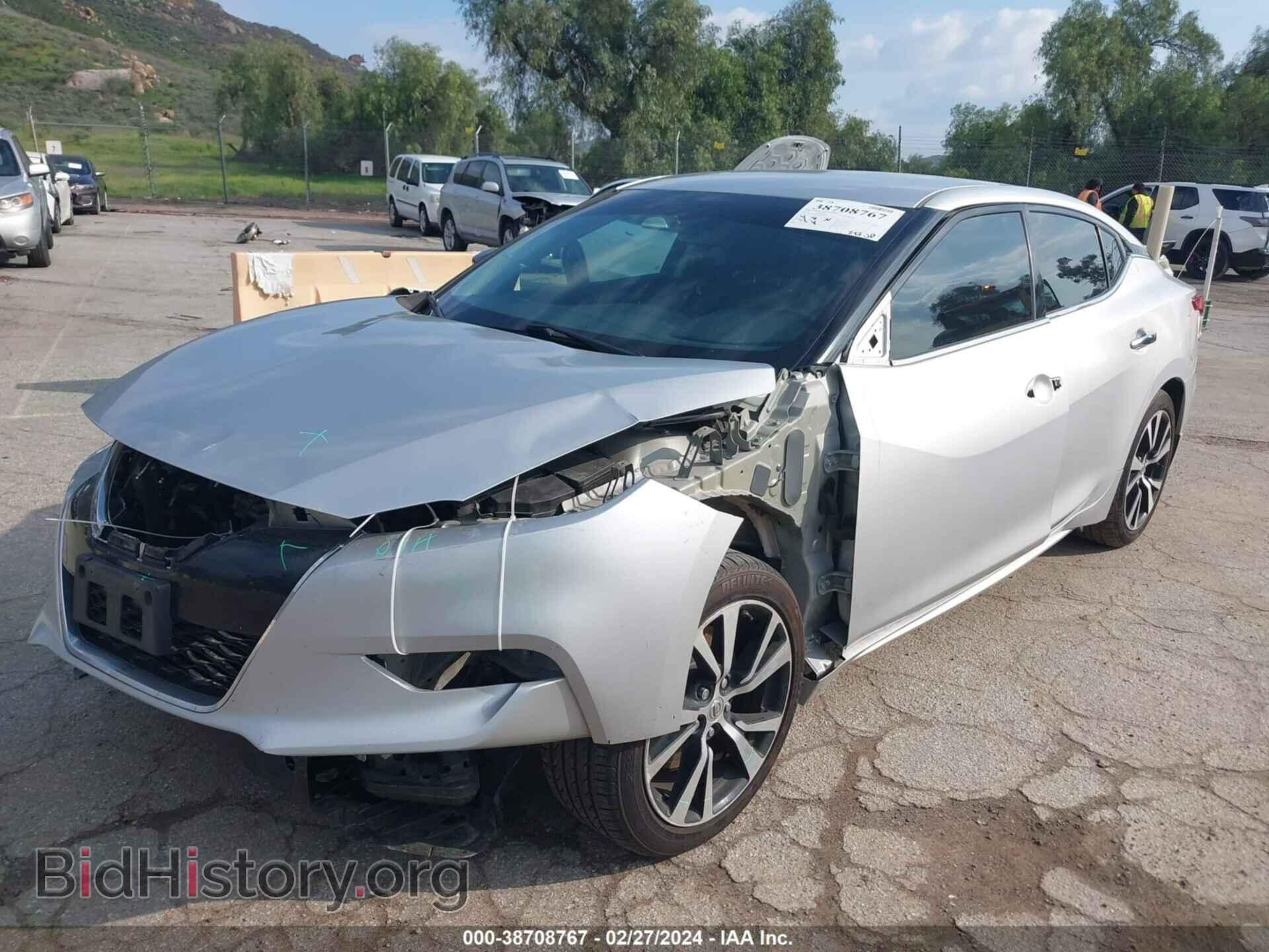 2018 NISSAN MAXIMA - VIN: 1N4AA6AP1JC402941 - Фото 2
