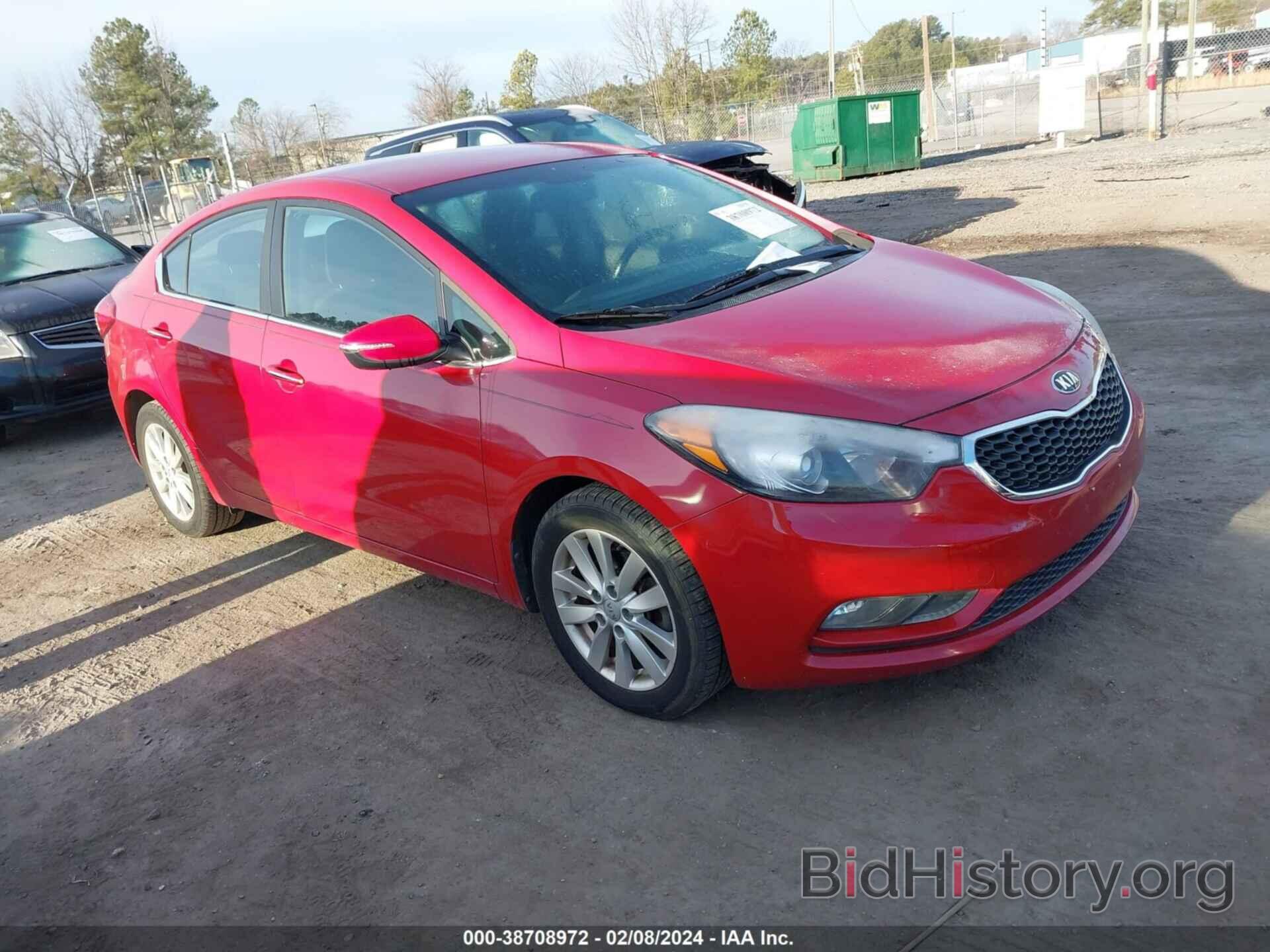 Фотография KNAFX4A8XE5220531 - KIA FORTE 2014