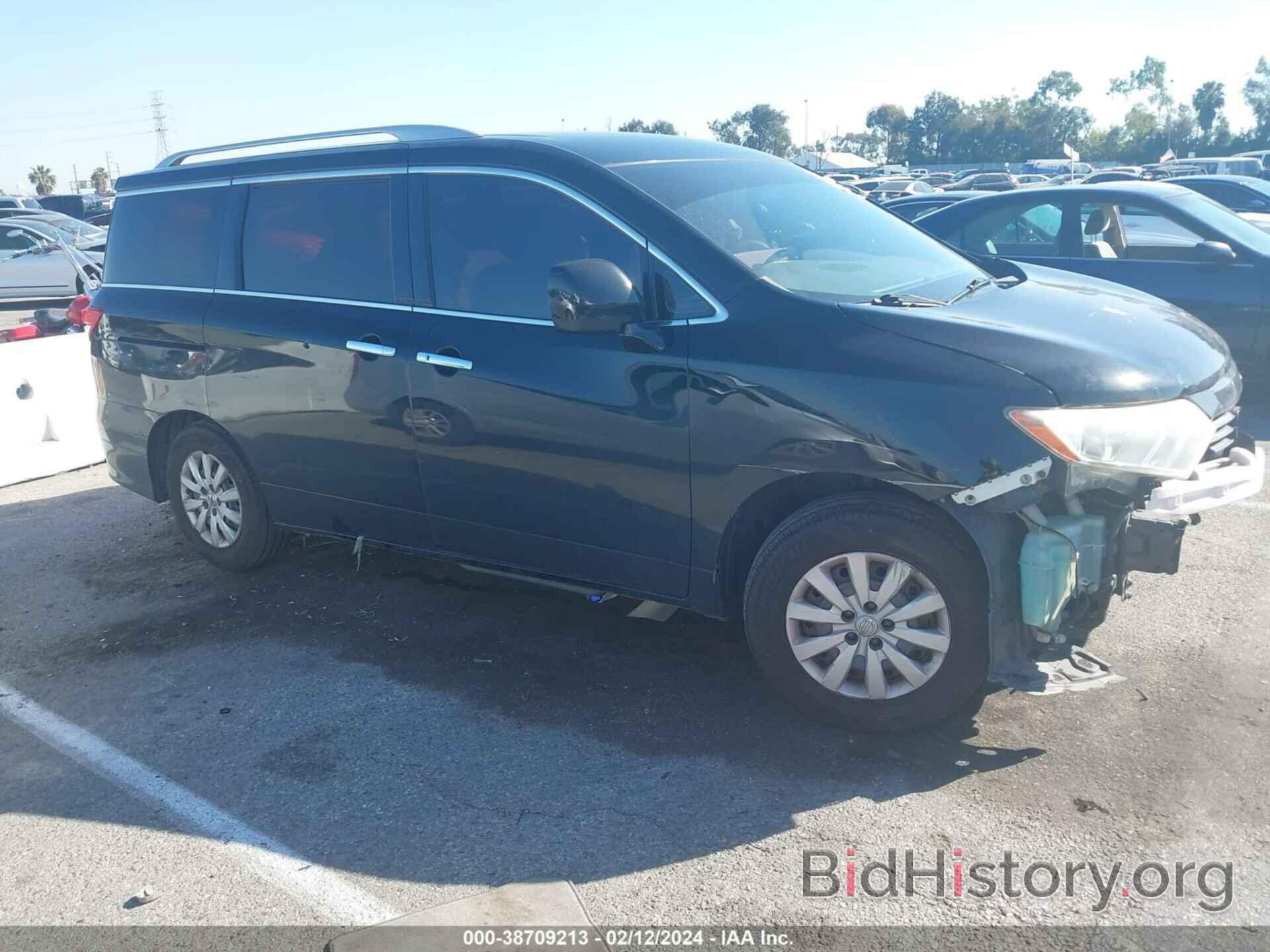 Photo JN8AE2KPXE9106409 - NISSAN QUEST 2014