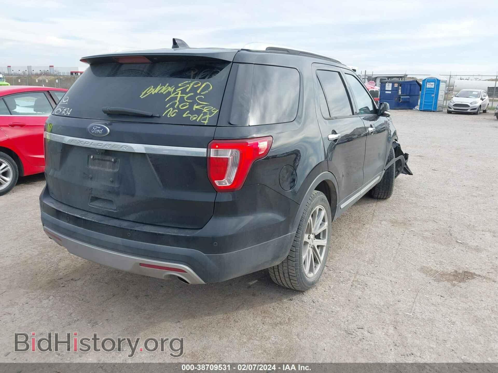 2016 FORD EXPLORER - VIN: 1FM5K7F83GGB80657 - Photo 4