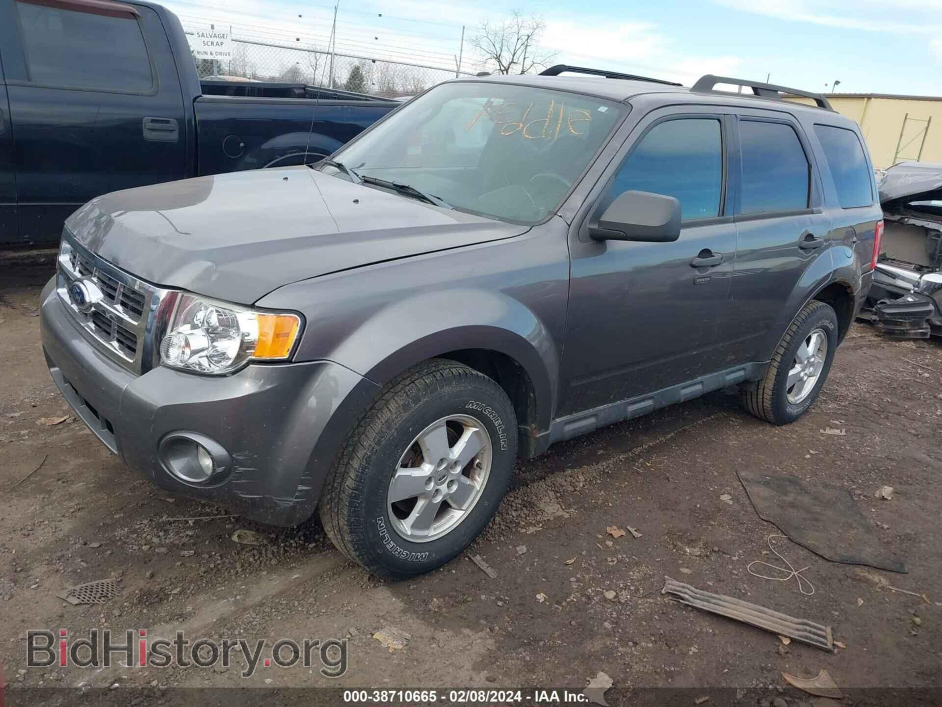 2012 FORD ESCAPE - VIN: 1FMCU9DG9CKC06208 - Фото 2