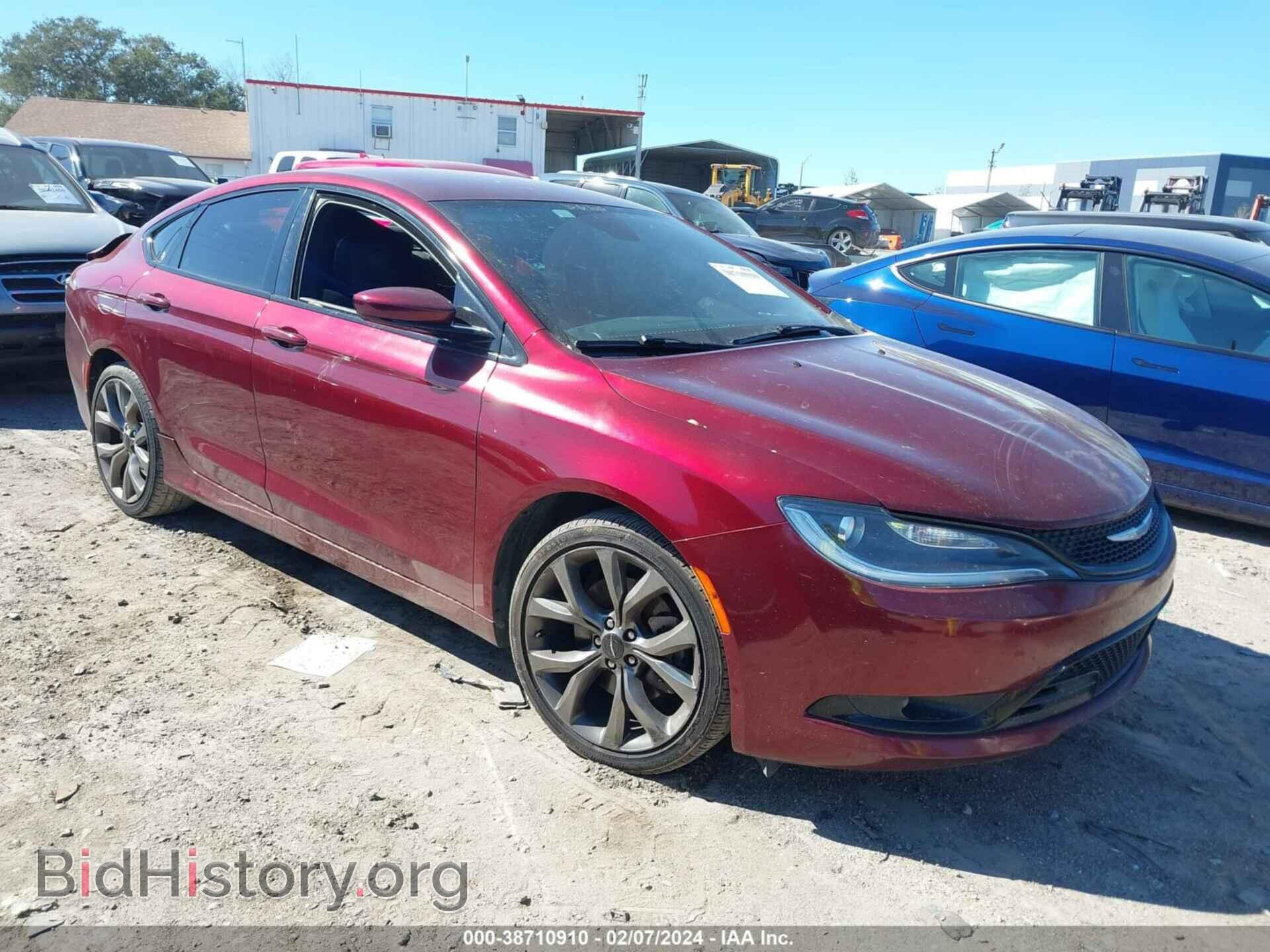 Фотография 1C3CCCBB8FN678256 - CHRYSLER 200 2015