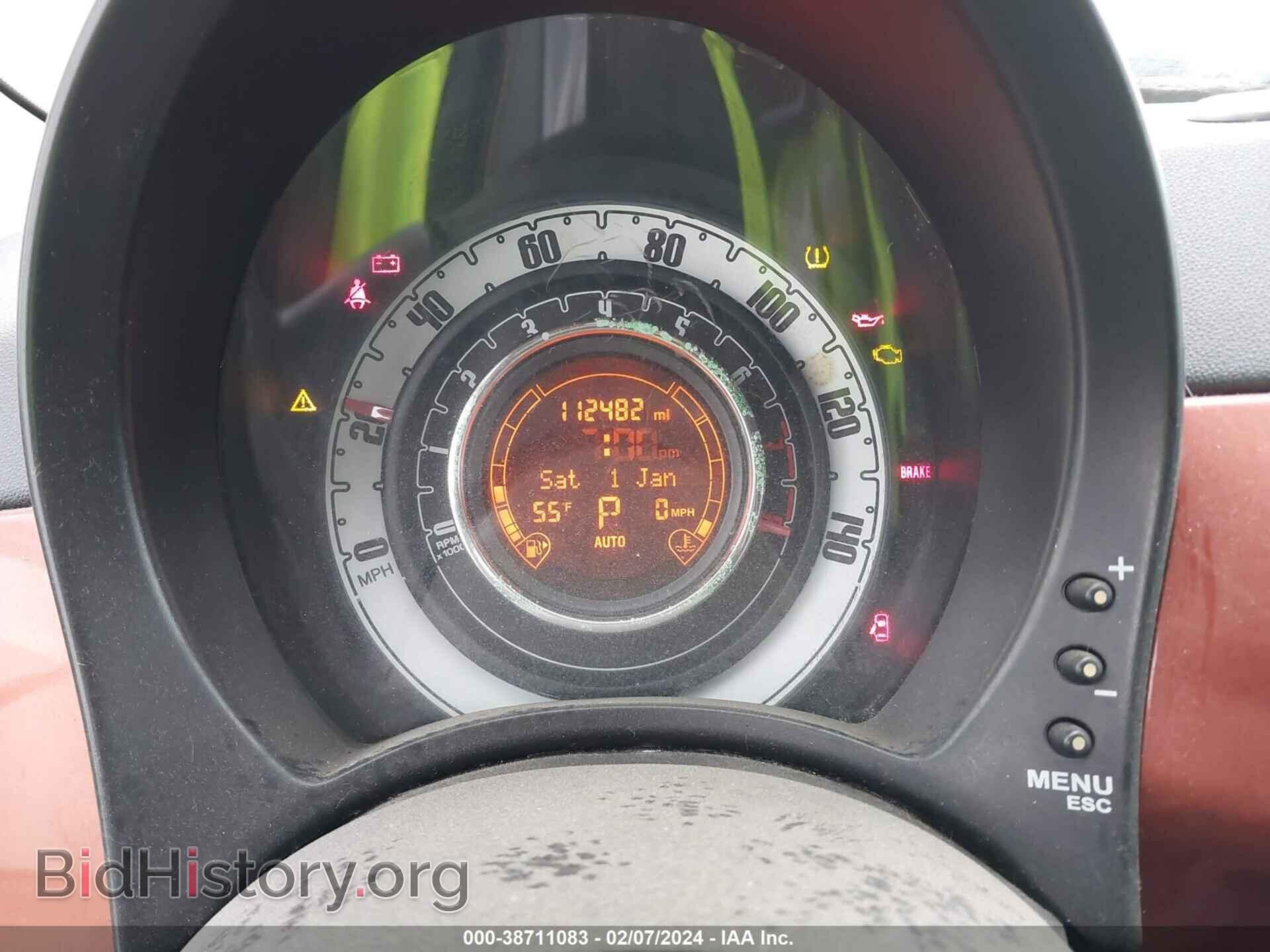 2012 FIAT 500C - VIN: 3C3CFFER1CT316640 - Photo 7