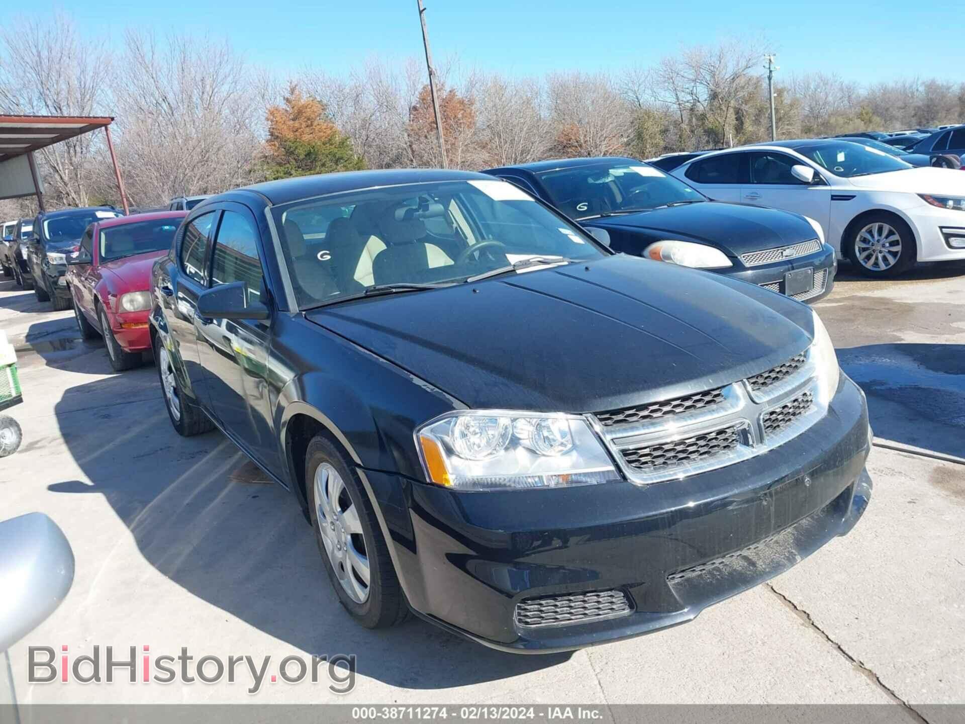 Photo 1C3CDZAG4DN683948 - DODGE AVENGER 2013