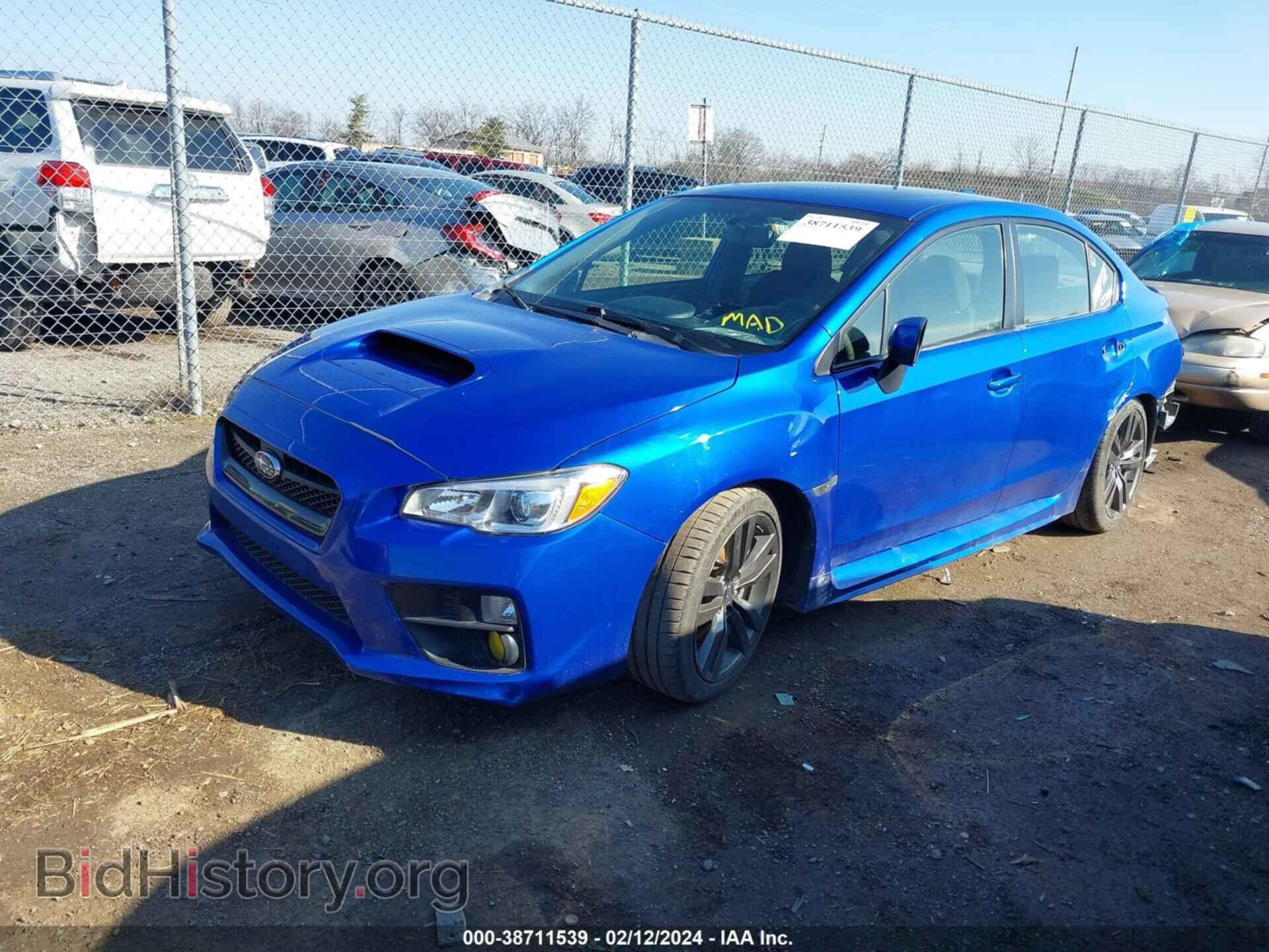 2016 SUBARU WRX - VIN: JF1VA1E63G9825015 - Фото 2