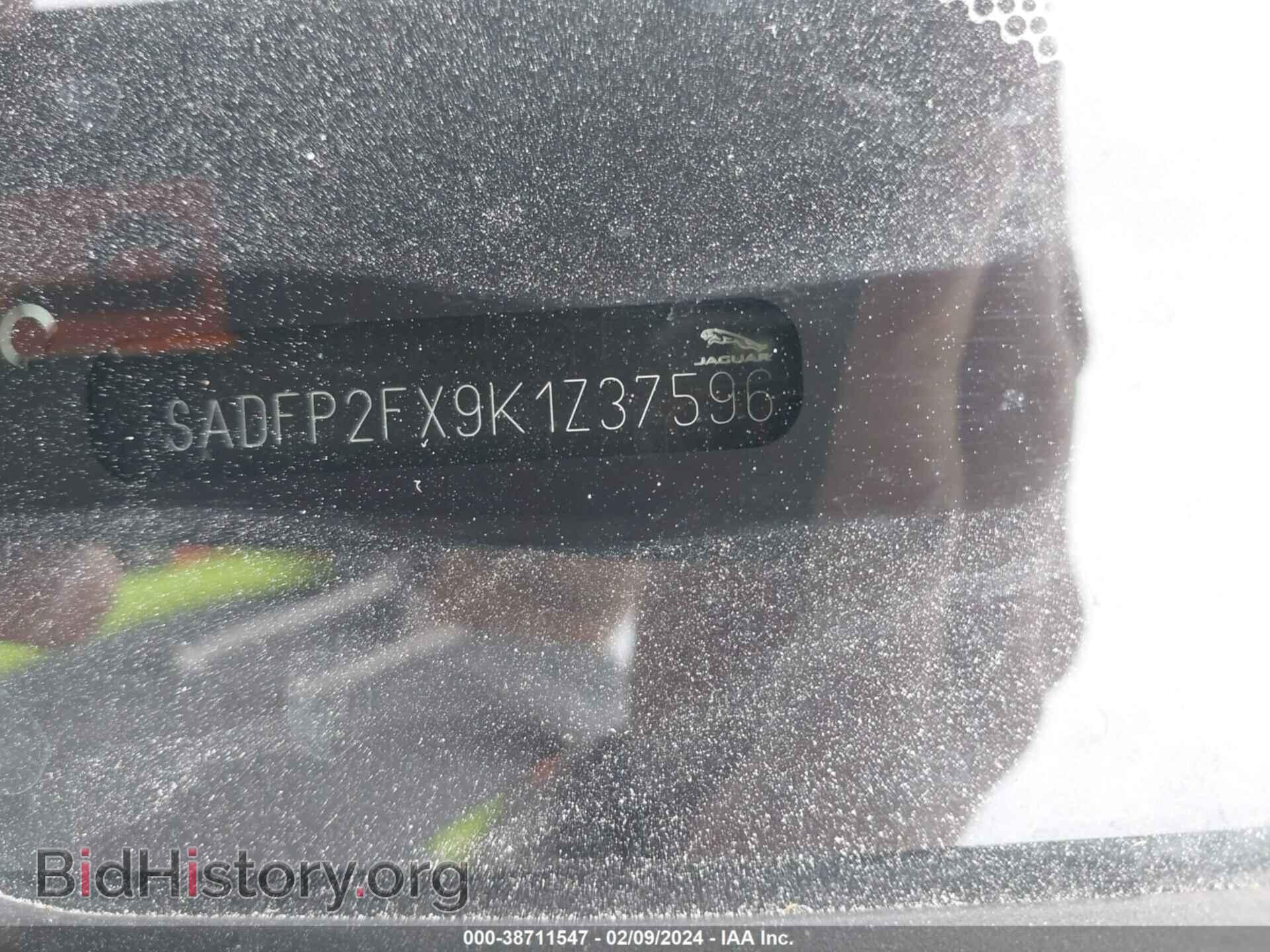 2019 JAGUAR E-PACE - VIN: SADFP2FX9K1Z37596 - Photo 9