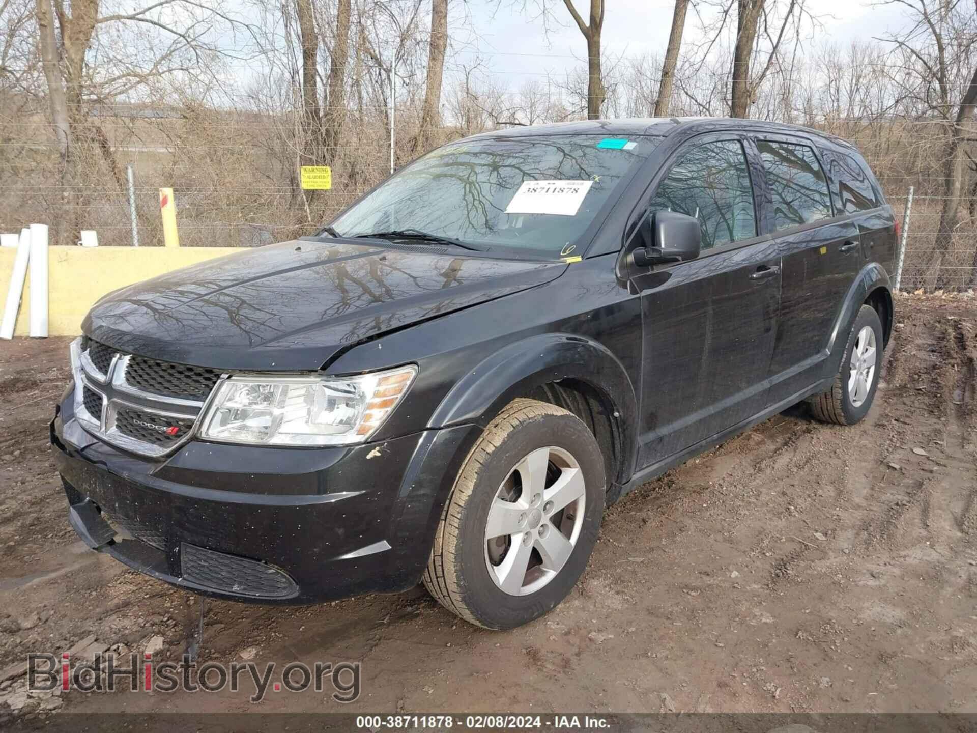 2013 DODGE JOURNEY - VIN: 3C4PDCAB7DT536716 - Фото 2