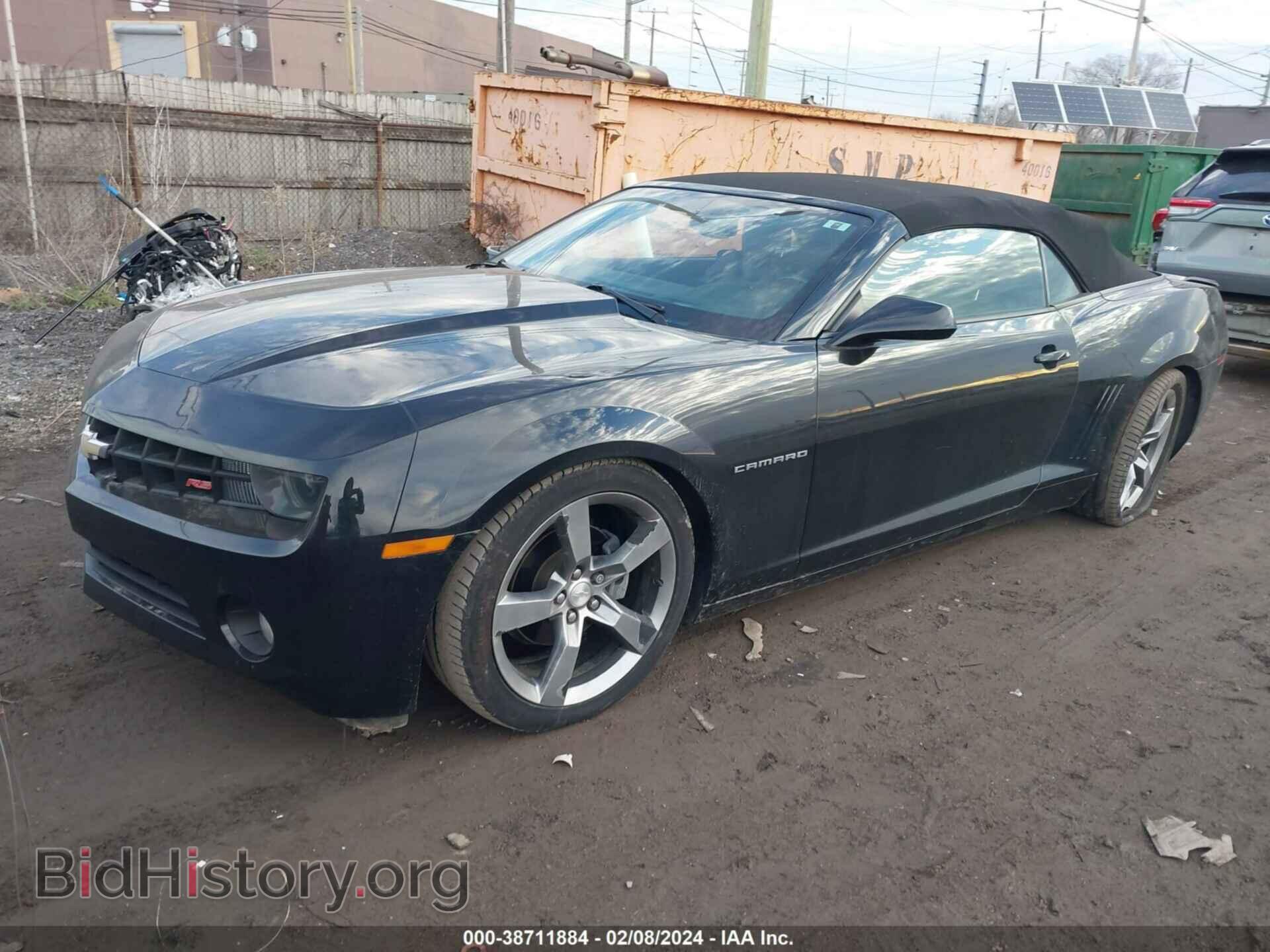 2012 CHEVROLET CAMARO - VIN: 2G1FC3D36C9121092 - Фото 2