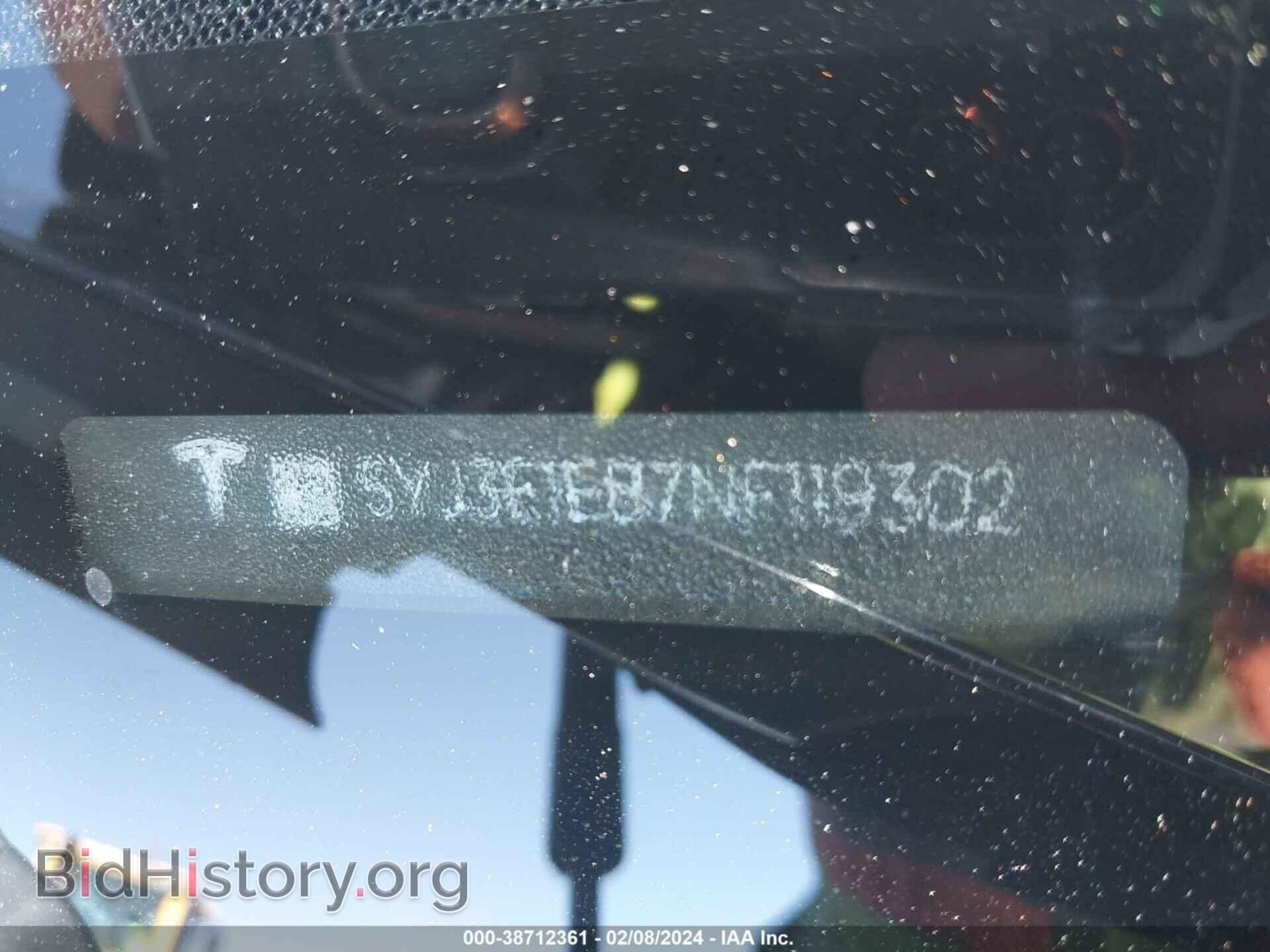 2022 TESLA MODEL 3 - VIN: 5YJ3E1EB7NF119302 - Фото 9