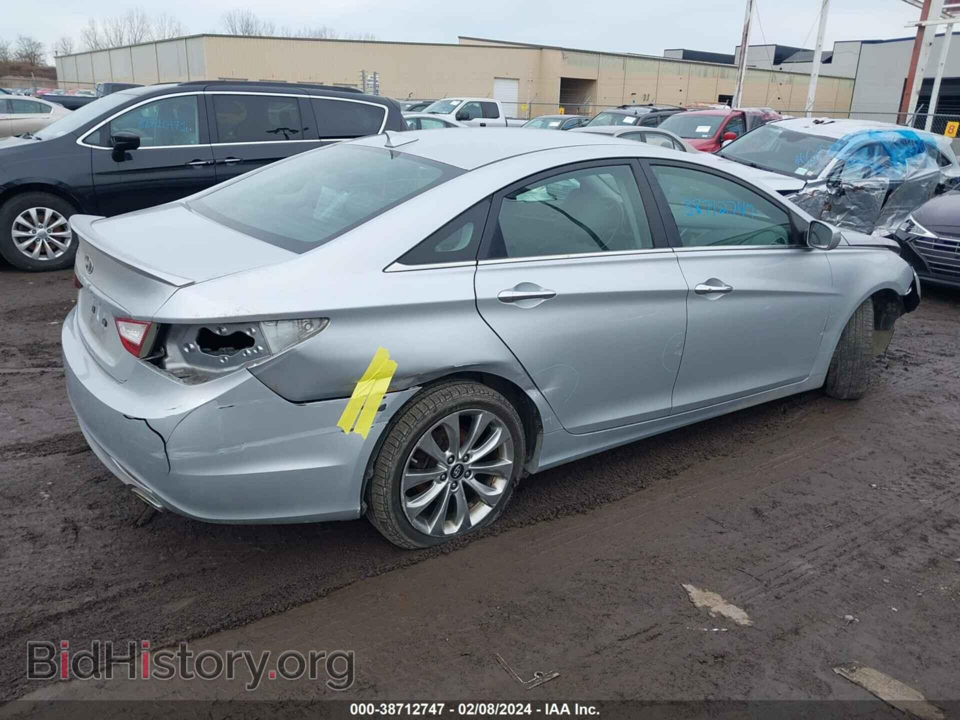 2013 HYUNDAI SONATA - VIN: 5NPEC4AC3DH515807 - Фото 4