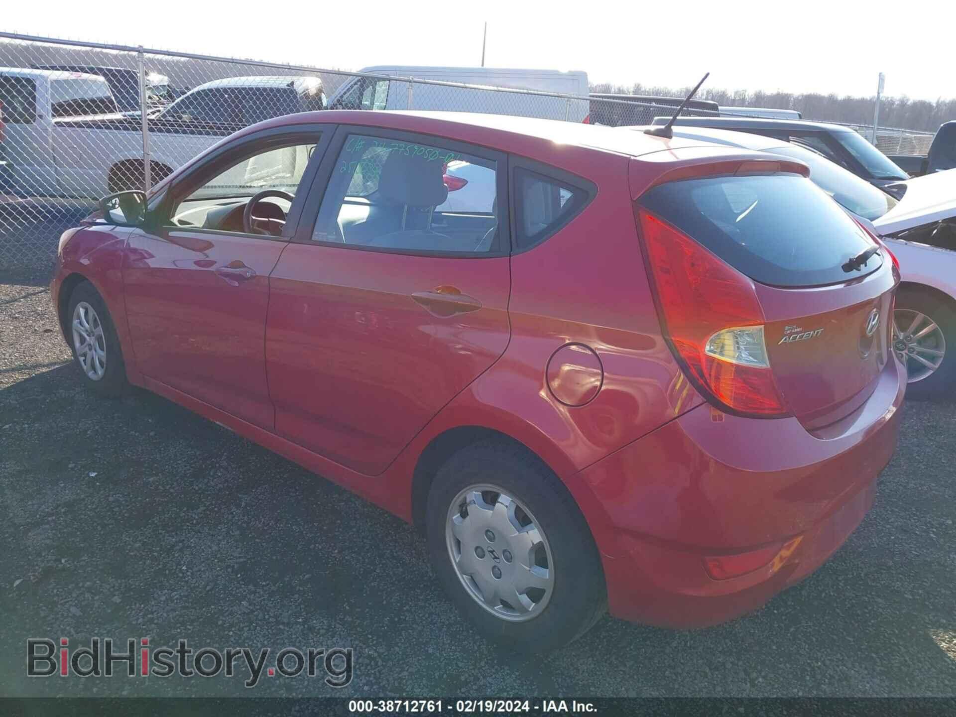 2014 HYUNDAI ACCENT - VIN: KMHCT5AE3EU146674 - Фото 3