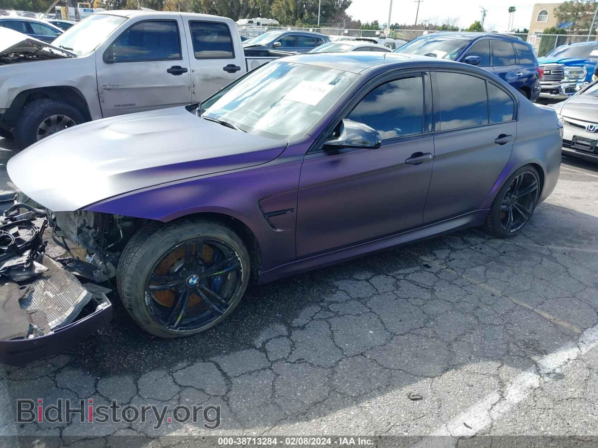 2016 BMW M3 - VIN: WBS8M9C58G5G41893 - Фото 2
