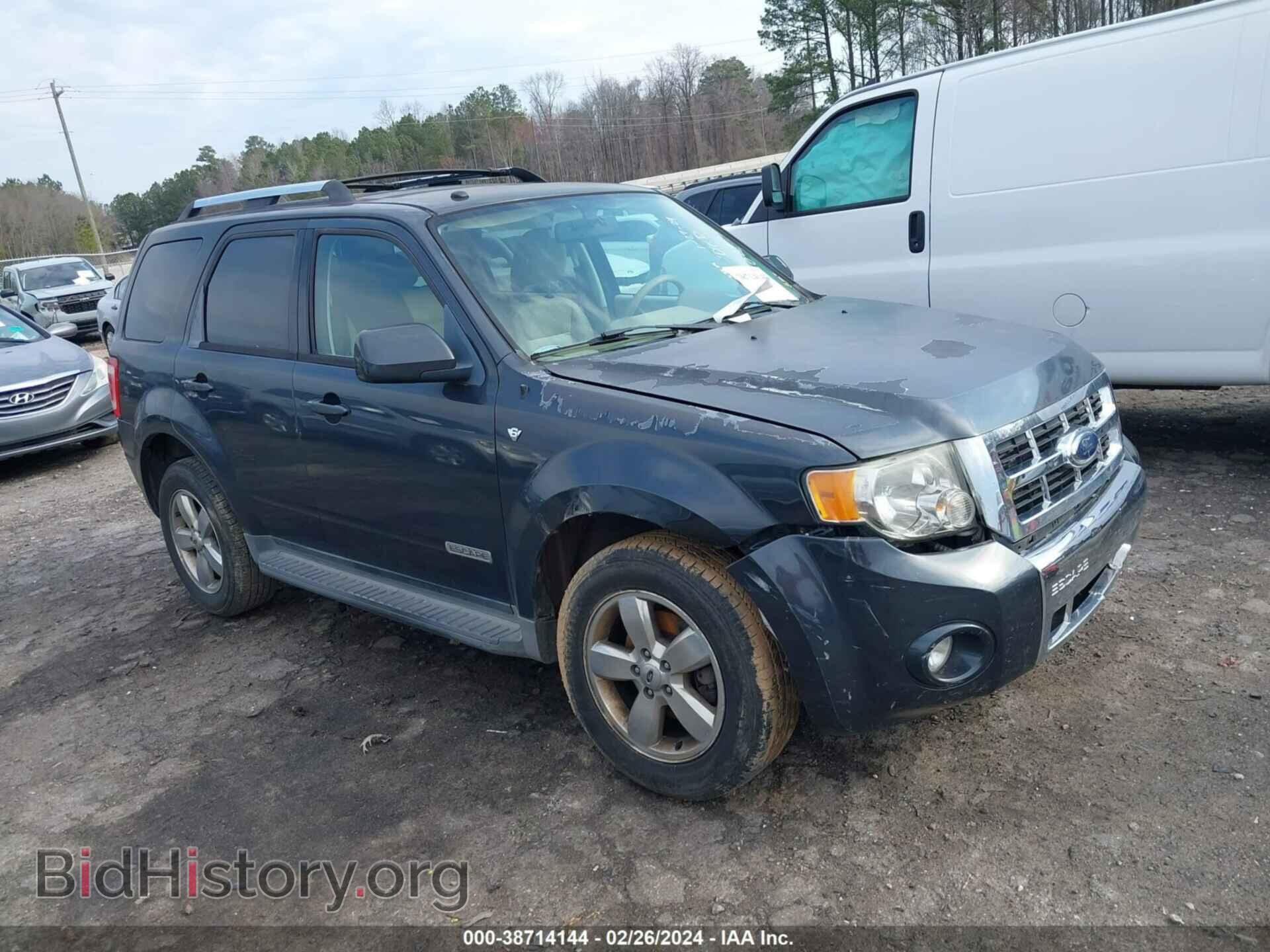 Photo 1FMCU941X8KD50840 - FORD ESCAPE 2008