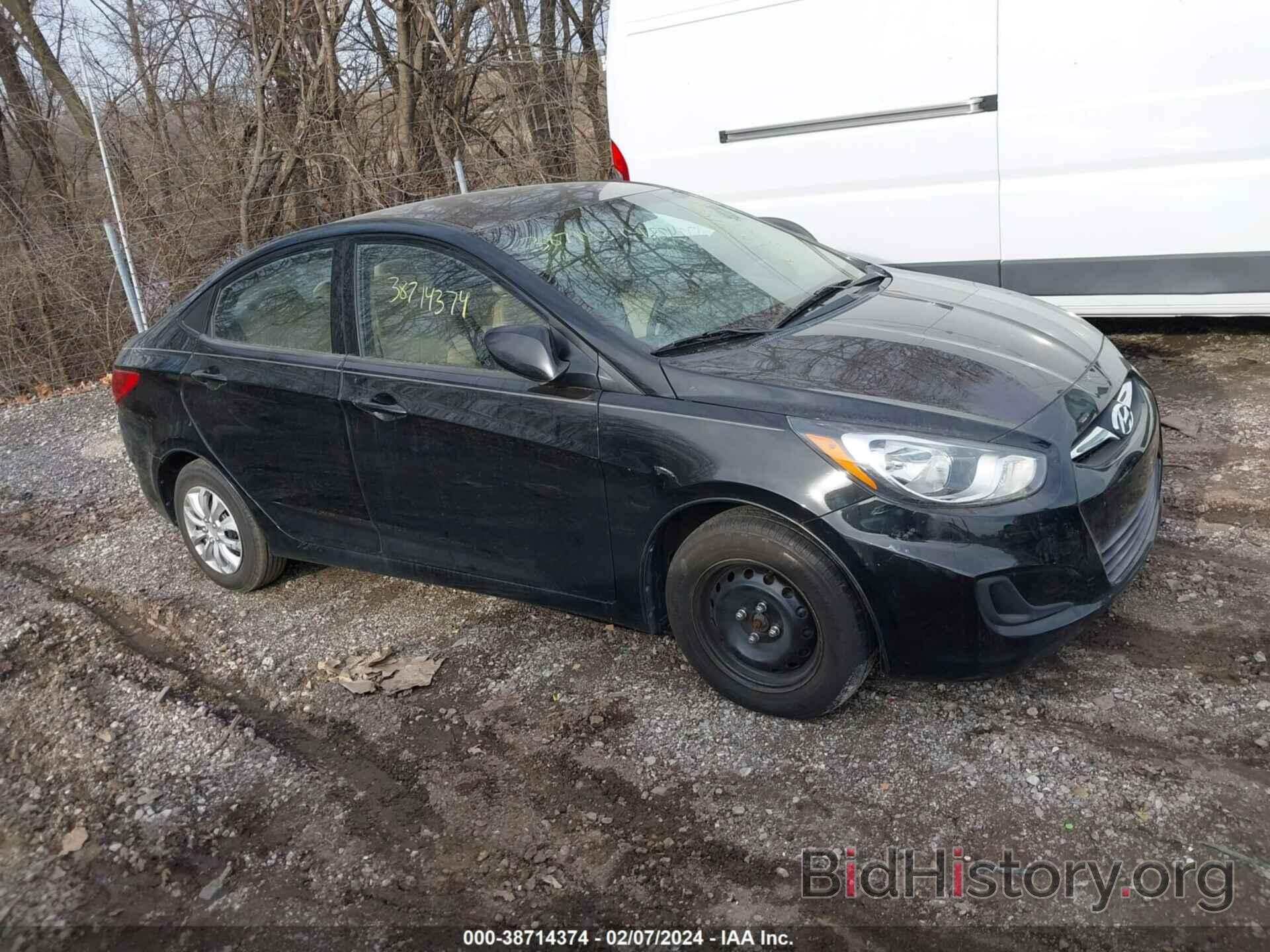 Photo KMHCT4AE0CU180787 - HYUNDAI ACCENT 2012