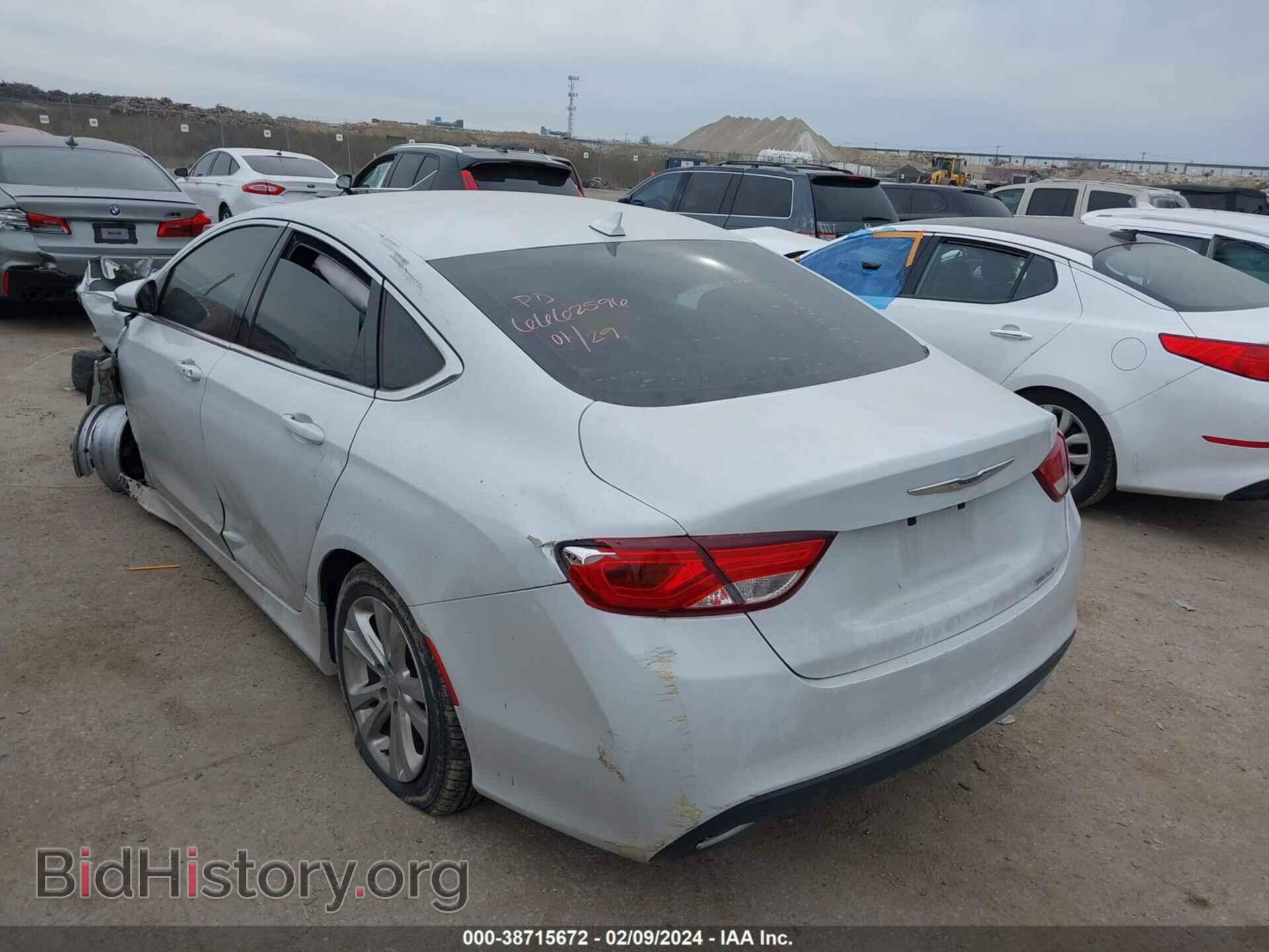 2015 CHRYSLER 200 - VIN: 1C3CCCAB7FN623783 - Фото 3
