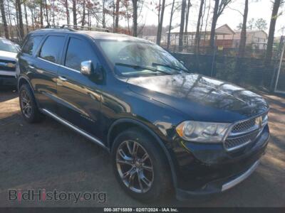2012 Dodge DURANGO Citadel, black — VIN 1C4SDJET2CC131228, IAAI