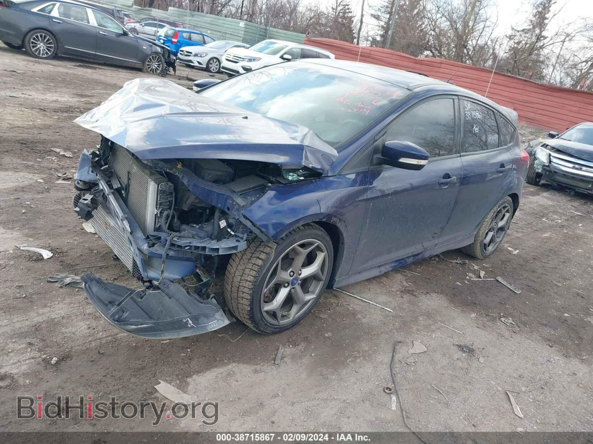 2017 FORD FOCUS ST - VIN: 1FADP3L94HL307356 - Фото 2