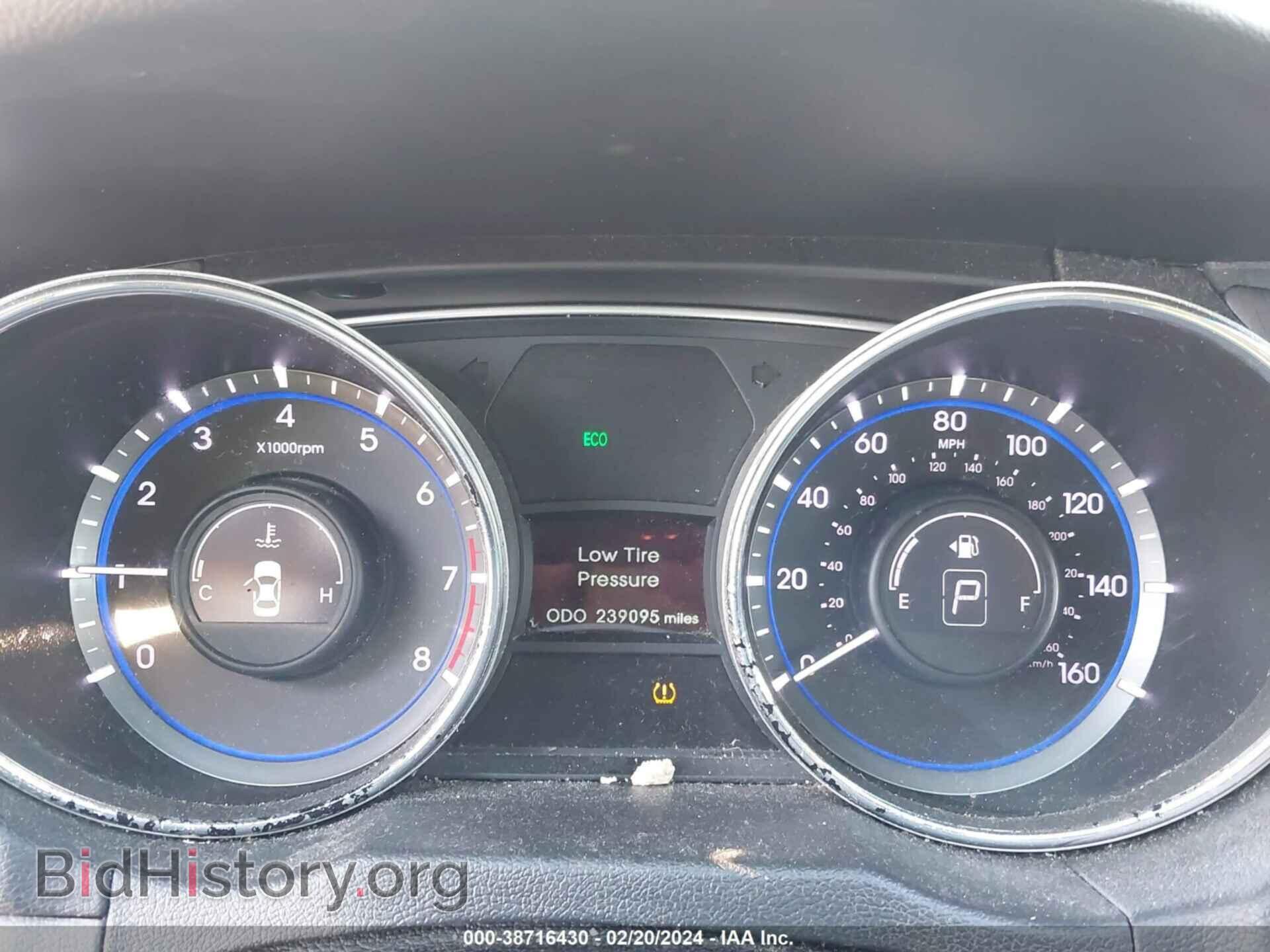 2013 HYUNDAI SONATA - VIN: 5NPEB4AC4DH765012 - Фото 7