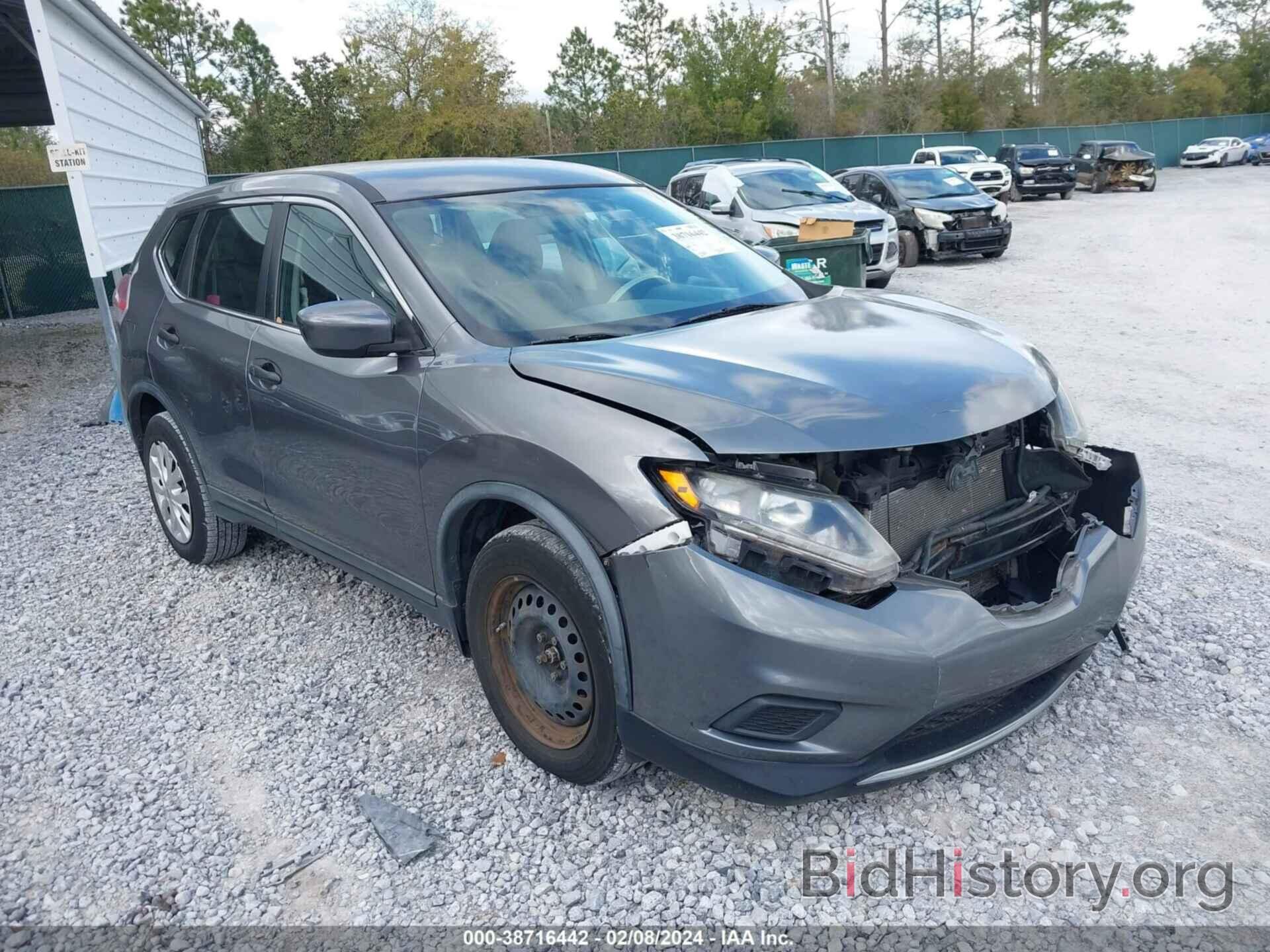 Photo KNMAT2MV2GP596906 - NISSAN ROGUE 2016