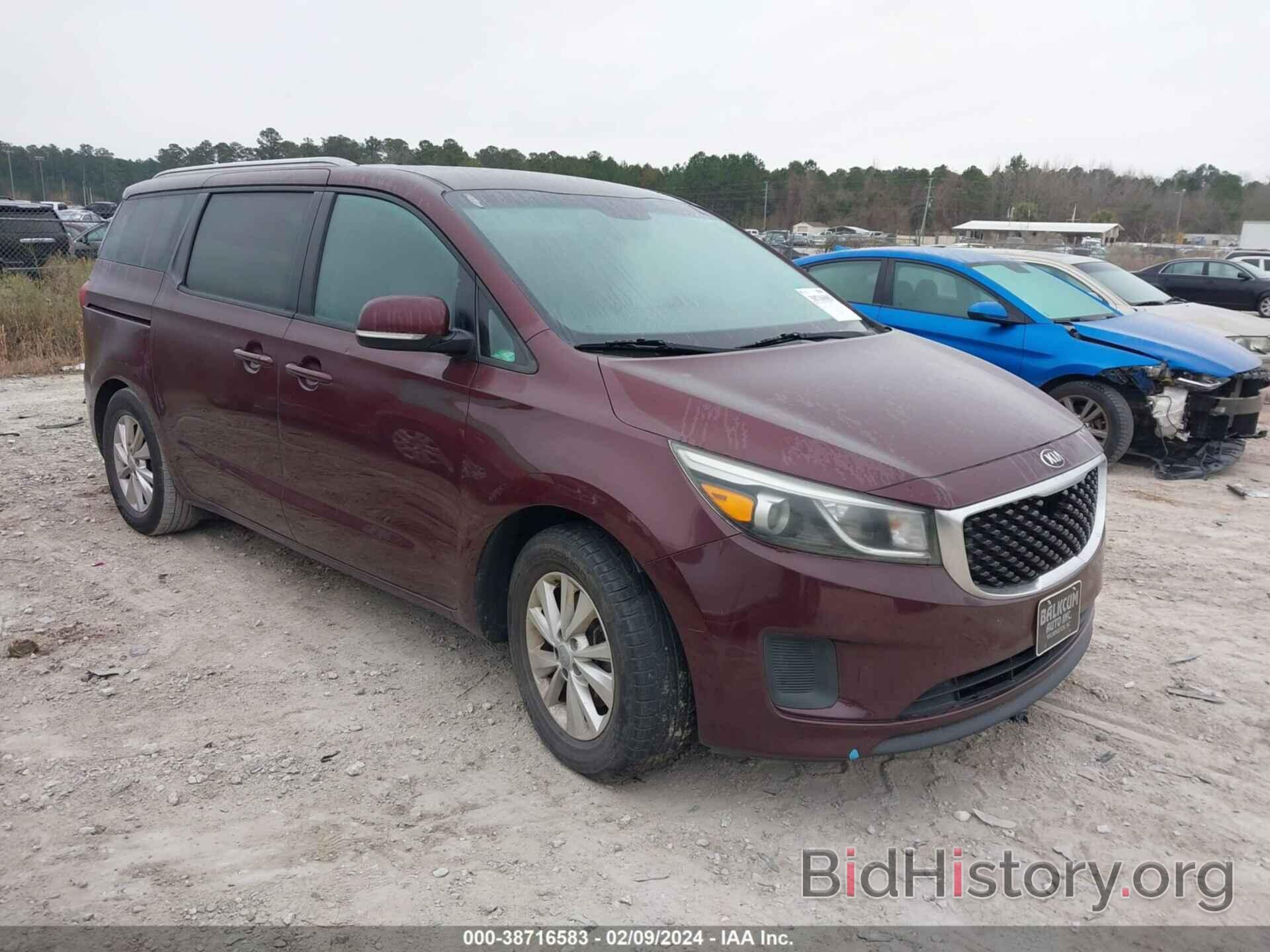 Photo KNDMB5C18G6094018 - KIA SEDONA 2016