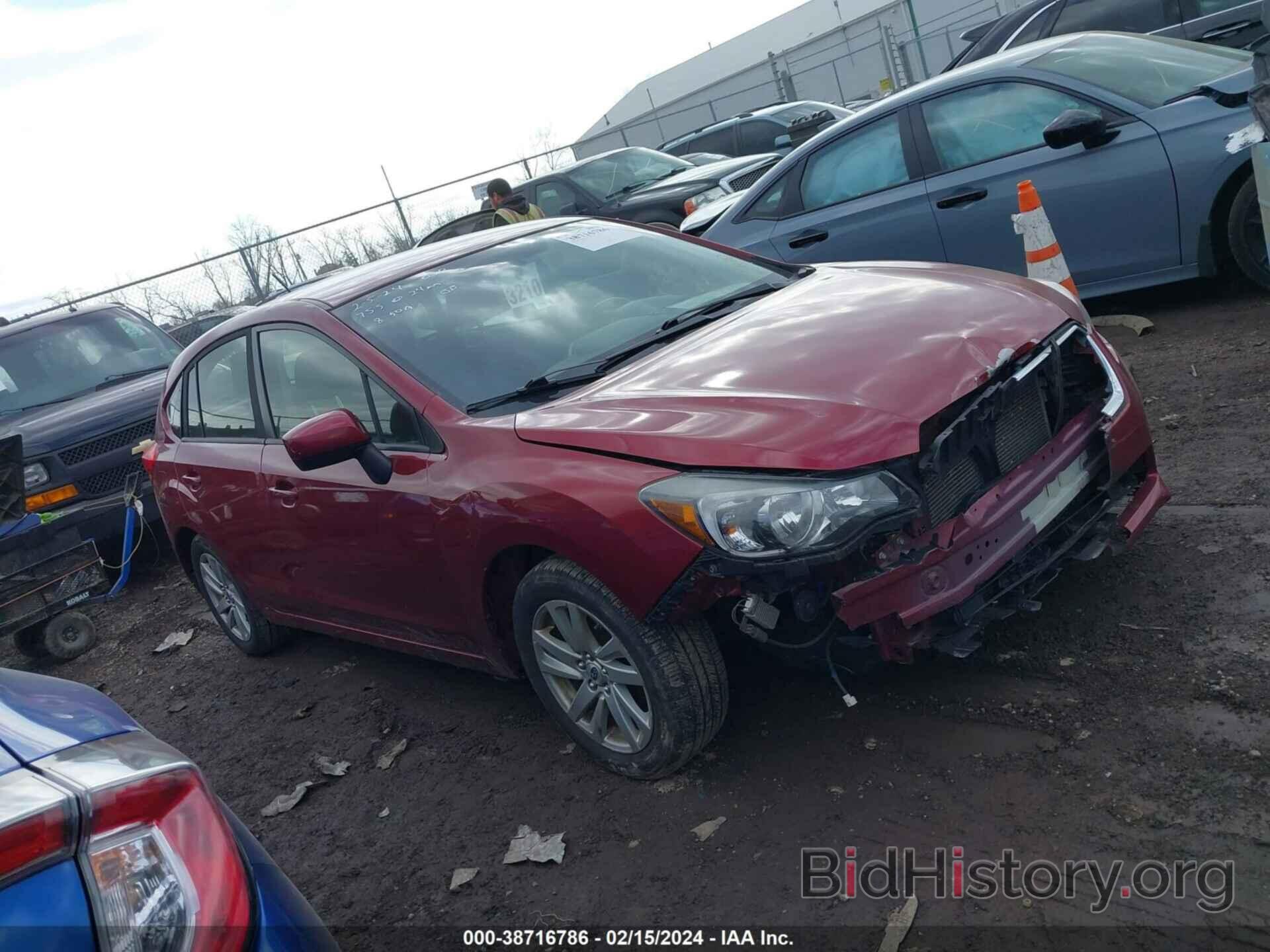 Photo JF1GPAB6XG8280741 - SUBARU IMPREZA 2016