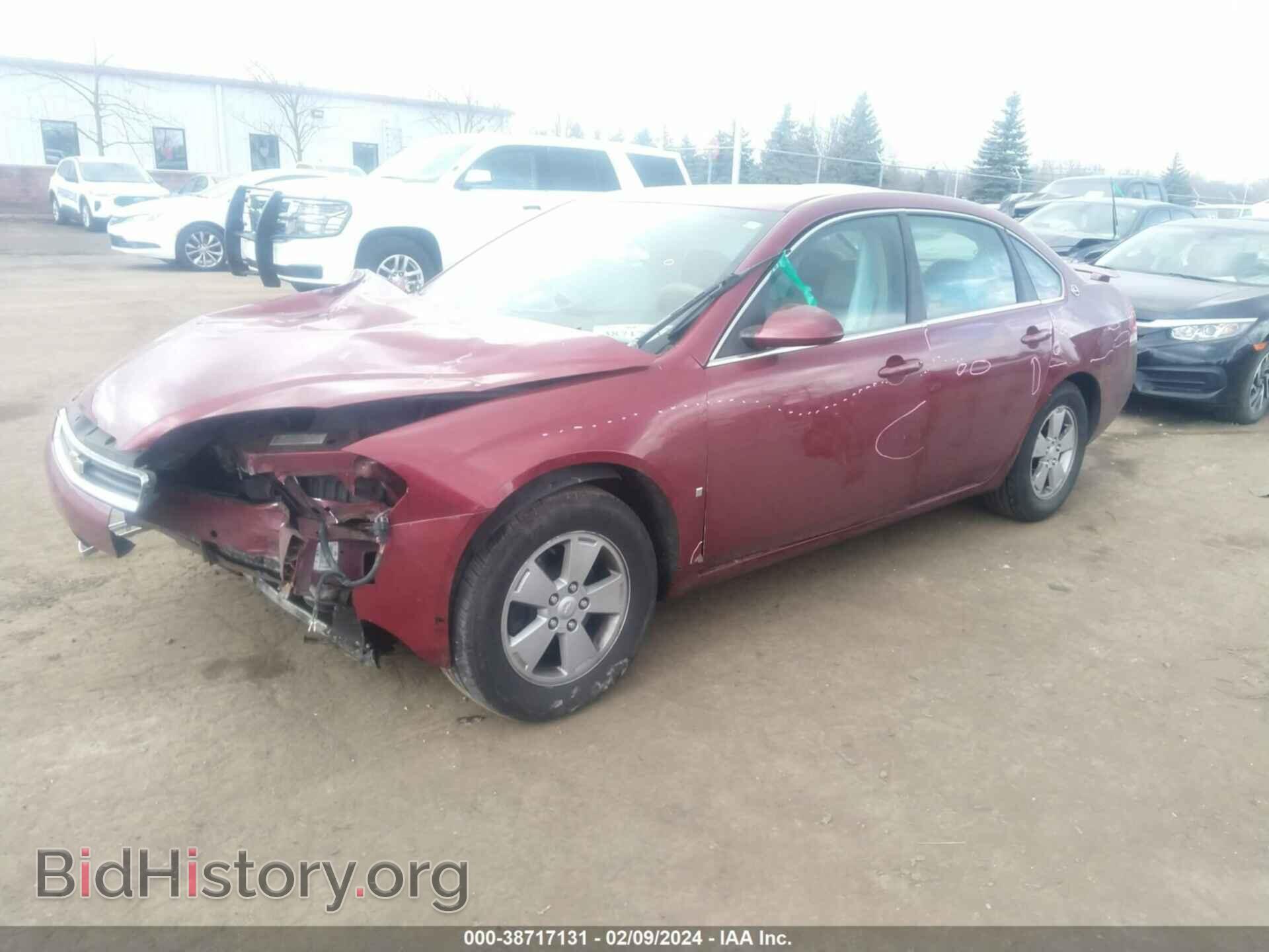 2008 CHEVROLET IMPALA - VIN: 2G1WT58K681332604 - Фото 2