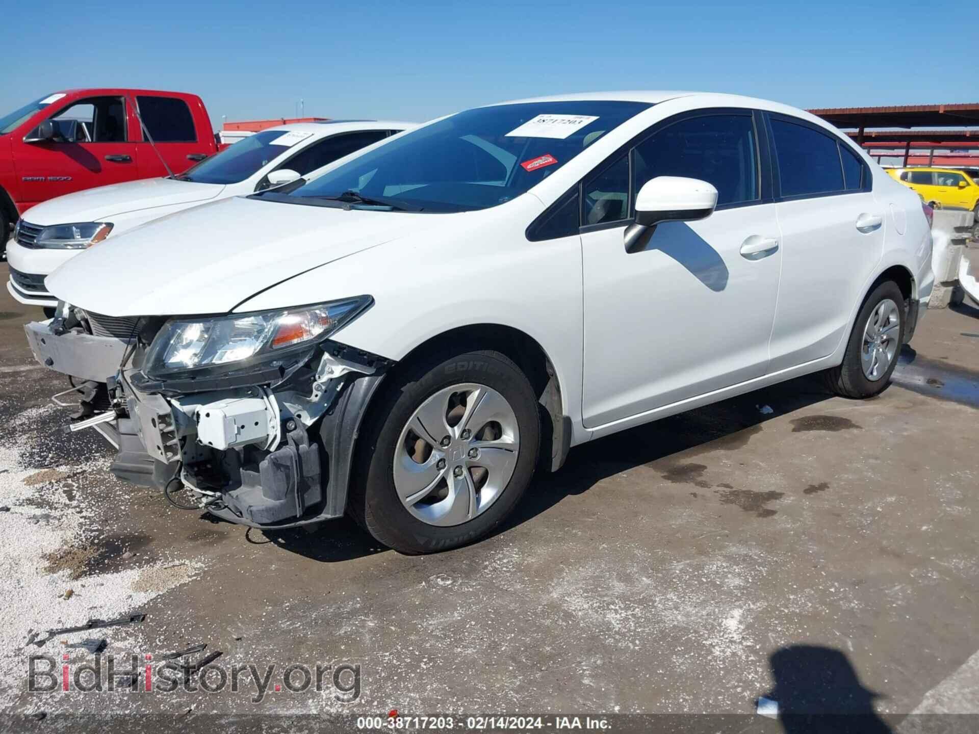 2014 HONDA CIVIC - VIN: 19XFB2F55EE058414 - Photo 2