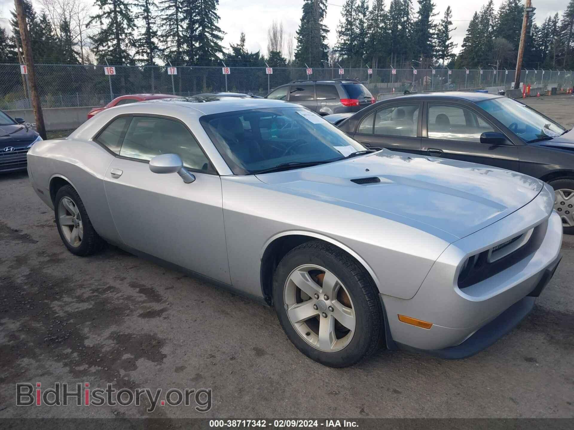 Photo 2C3CDYAG3CH170109 - DODGE CHALLENGER 2012
