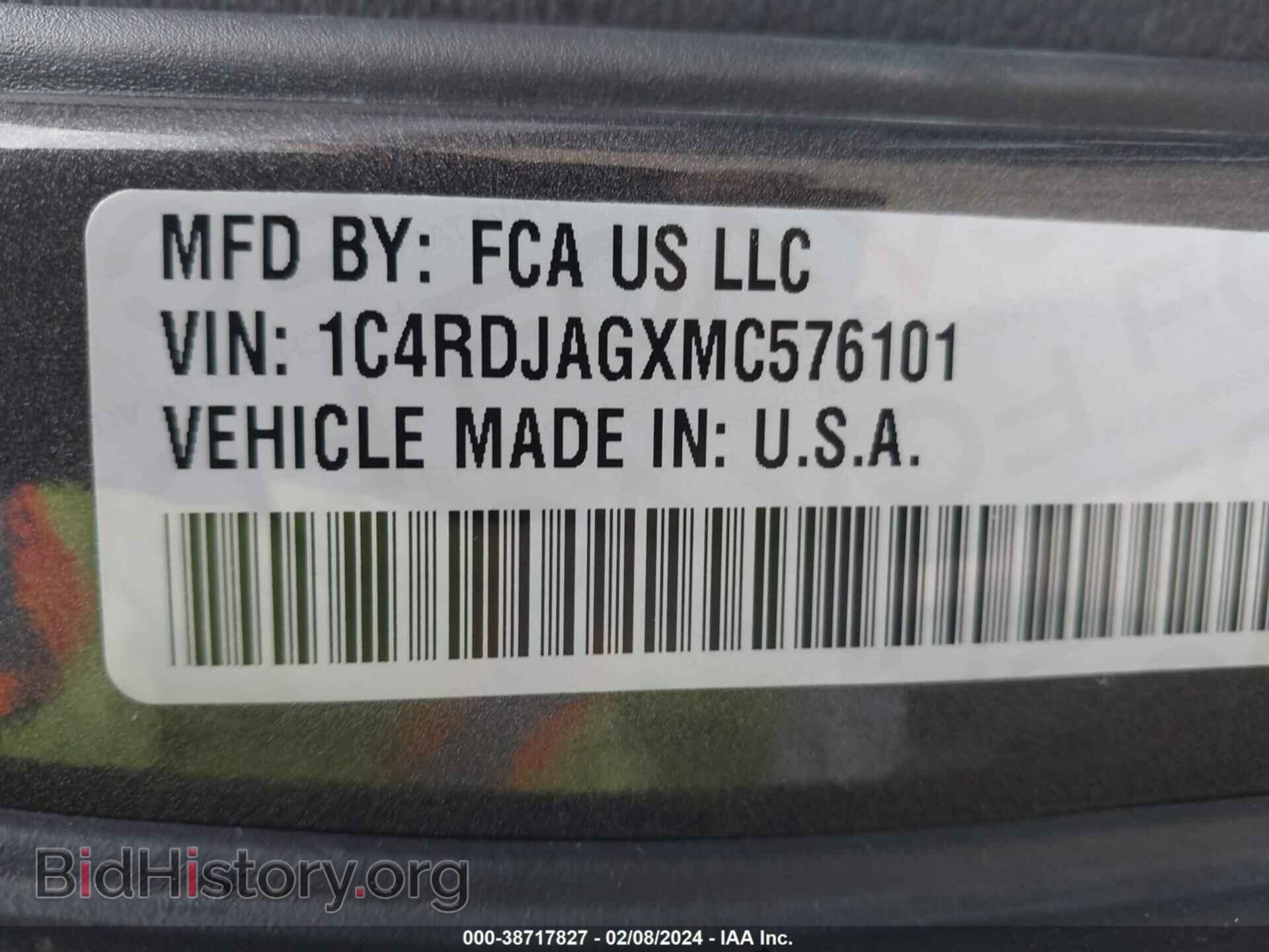 2021 DODGE DURANGO - VIN: 1C4RDJAGXMC576101 - Photo 9