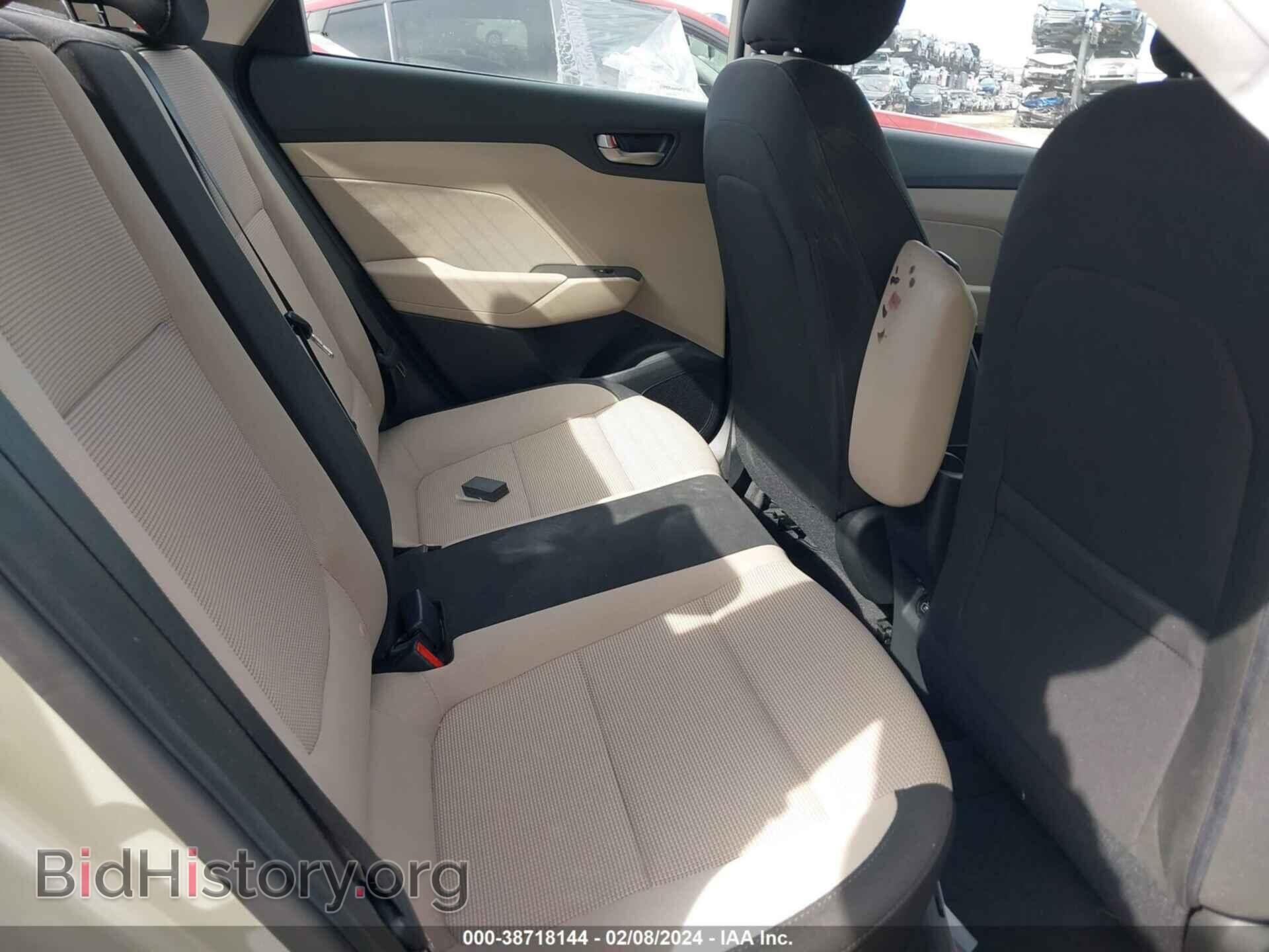 2018 HYUNDAI ACCENT - VIN: 3KPC24A33JE022249 - Фото 8