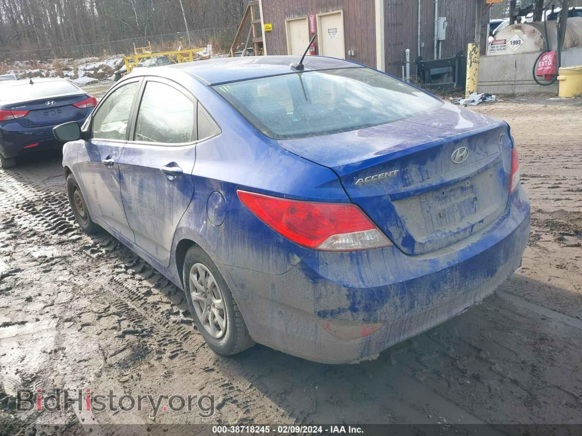 2013 HYUNDAI ACCENT - VIN: KMHCT4AE9DU483262 - Фото 3